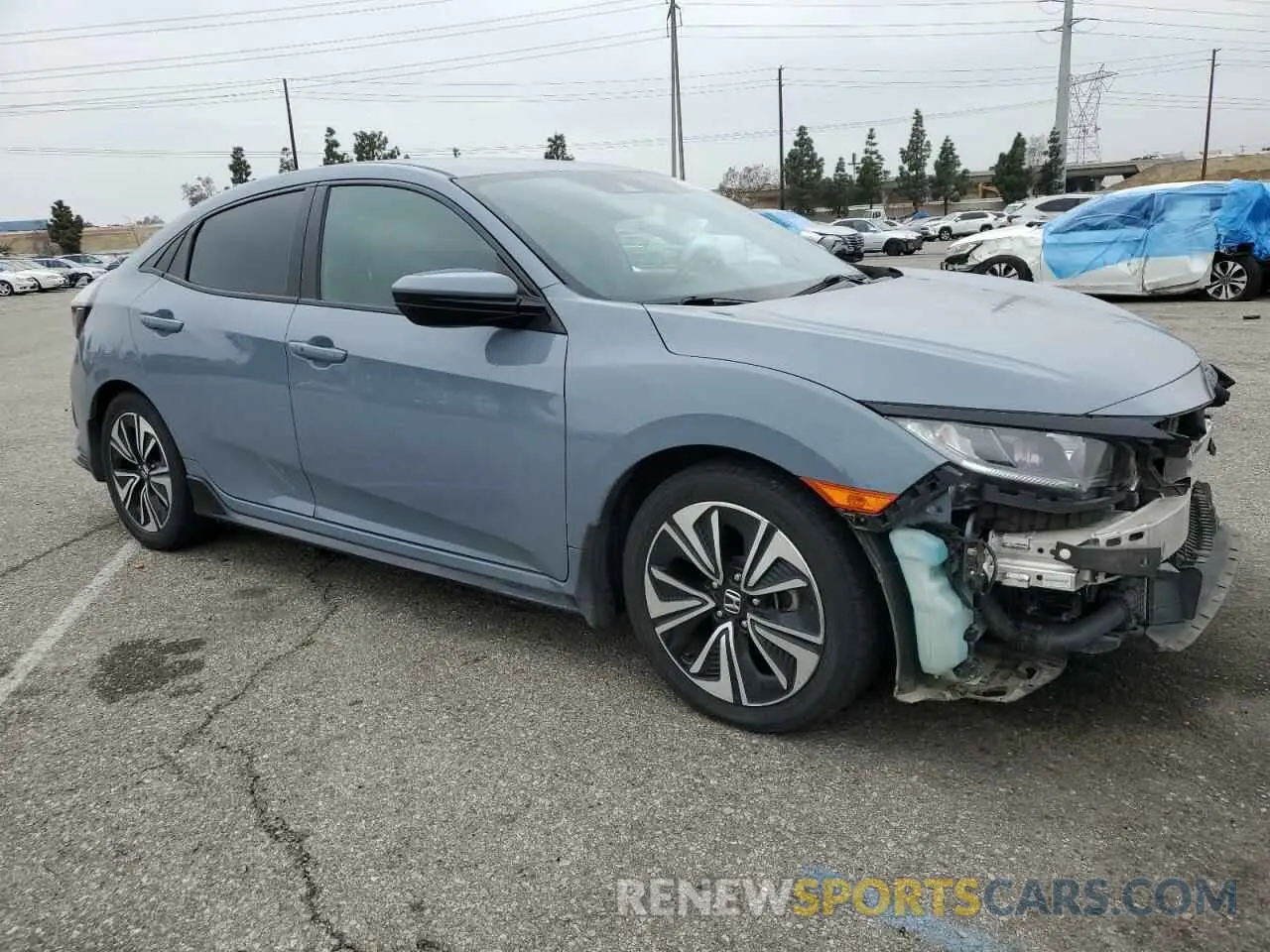 4 Photograph of a damaged car SHHFK7H4XMU422397 HONDA CIVIC 2021