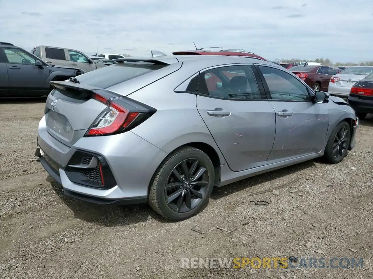 3 Photograph of a damaged car SHHFK7H60MU220962 HONDA CIVIC 2021