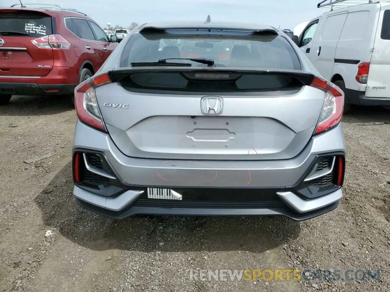 6 Photograph of a damaged car SHHFK7H60MU220962 HONDA CIVIC 2021
