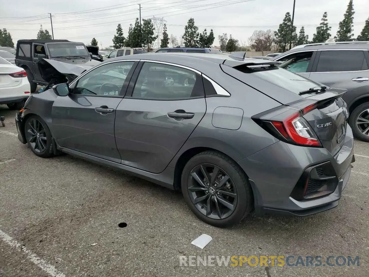 2 Photograph of a damaged car SHHFK7H60MU409398 HONDA CIVIC 2021