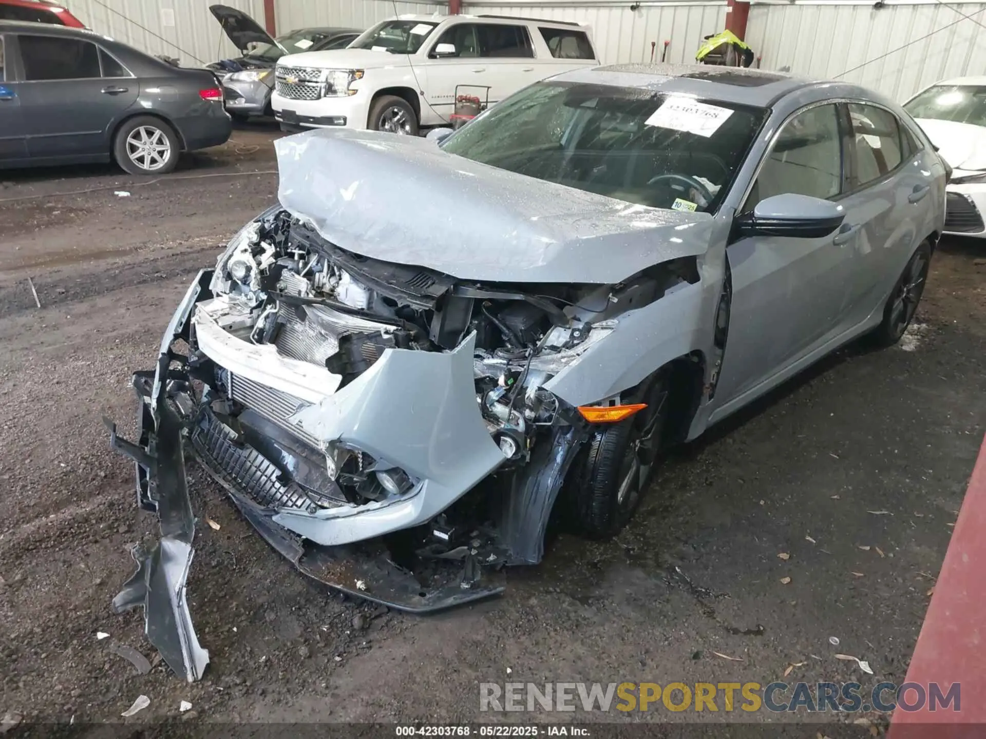 2 Photograph of a damaged car SHHFK7H61MU208657 HONDA CIVIC 2021