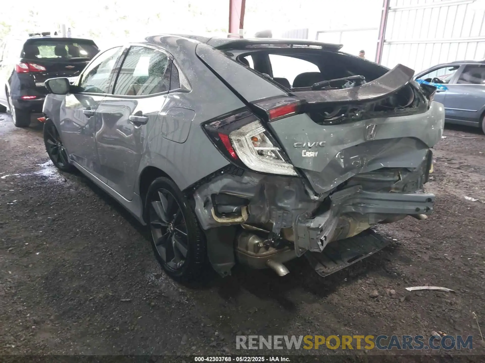 3 Photograph of a damaged car SHHFK7H61MU208657 HONDA CIVIC 2021