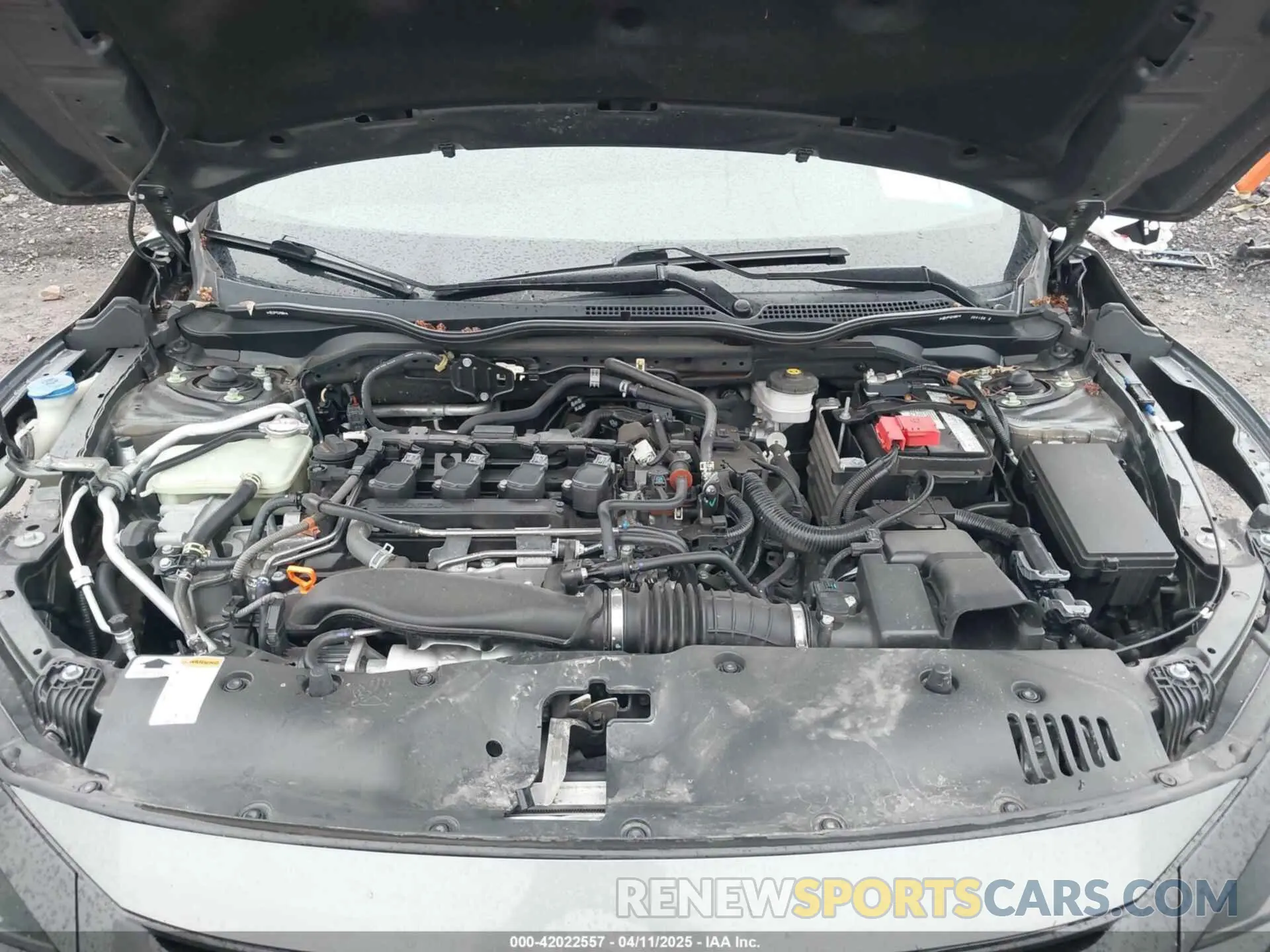 10 Photograph of a damaged car SHHFK7H61MU213051 HONDA CIVIC 2021
