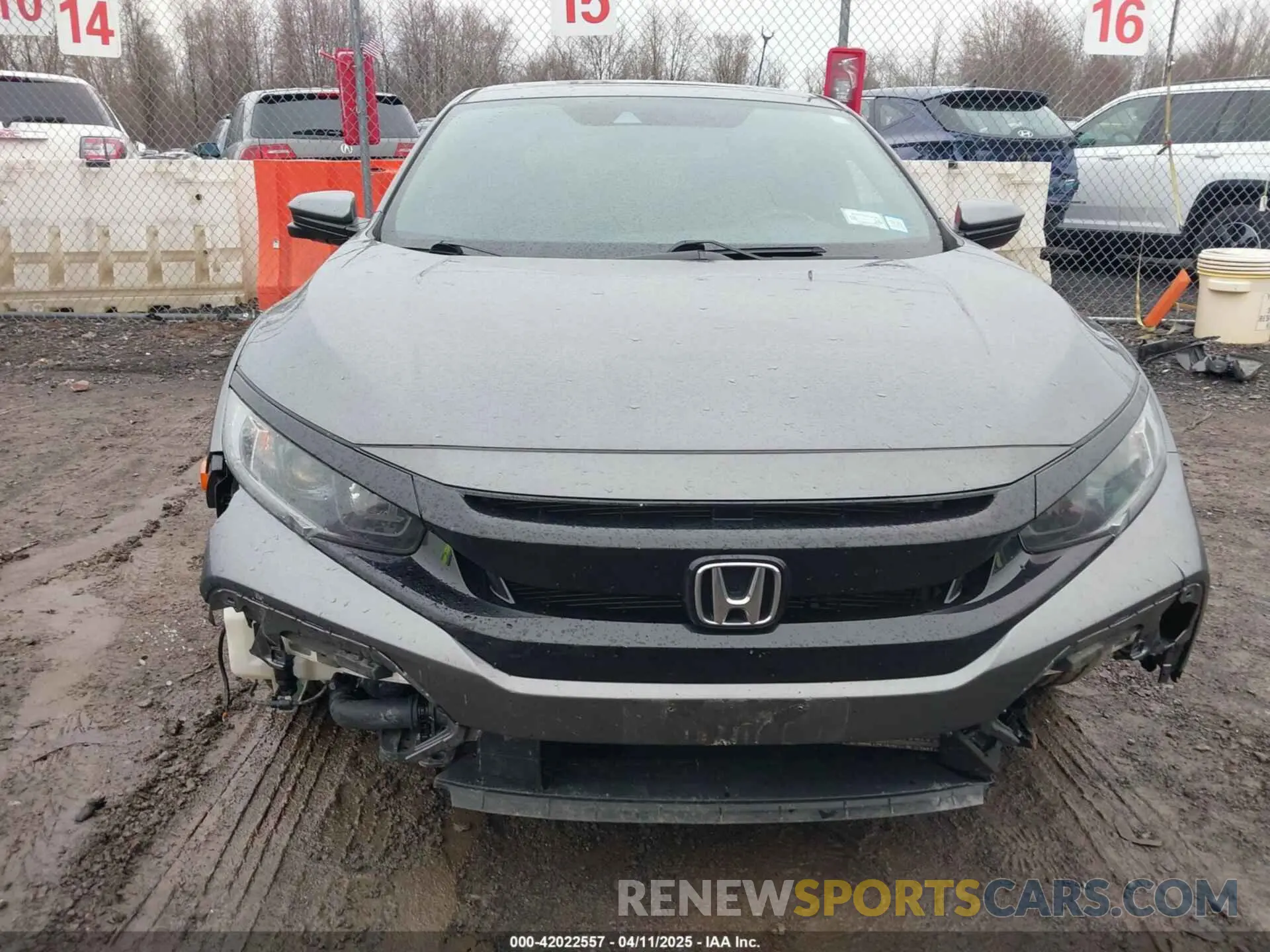 13 Photograph of a damaged car SHHFK7H61MU213051 HONDA CIVIC 2021