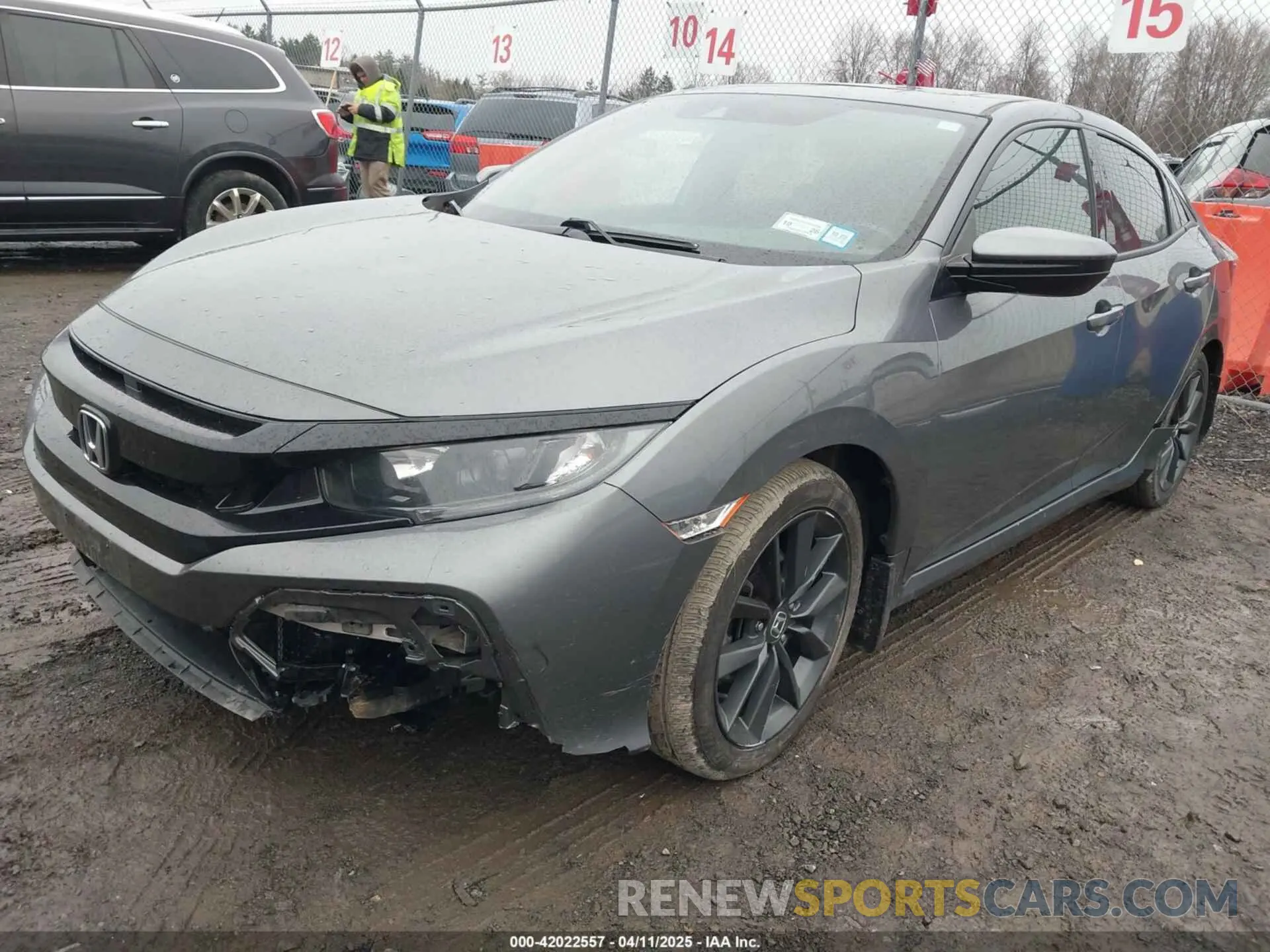 2 Photograph of a damaged car SHHFK7H61MU213051 HONDA CIVIC 2021