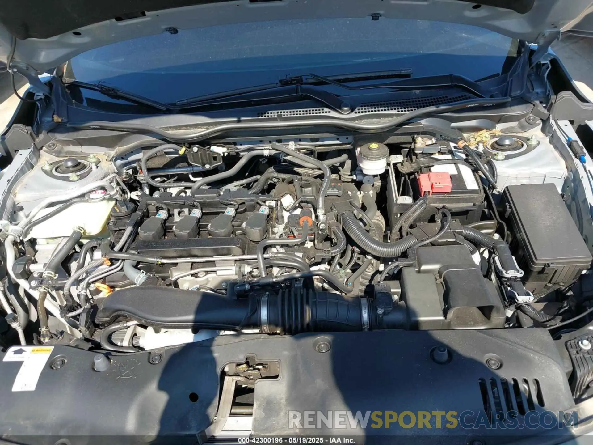 10 Photograph of a damaged car SHHFK7H61MU214054 HONDA CIVIC 2021
