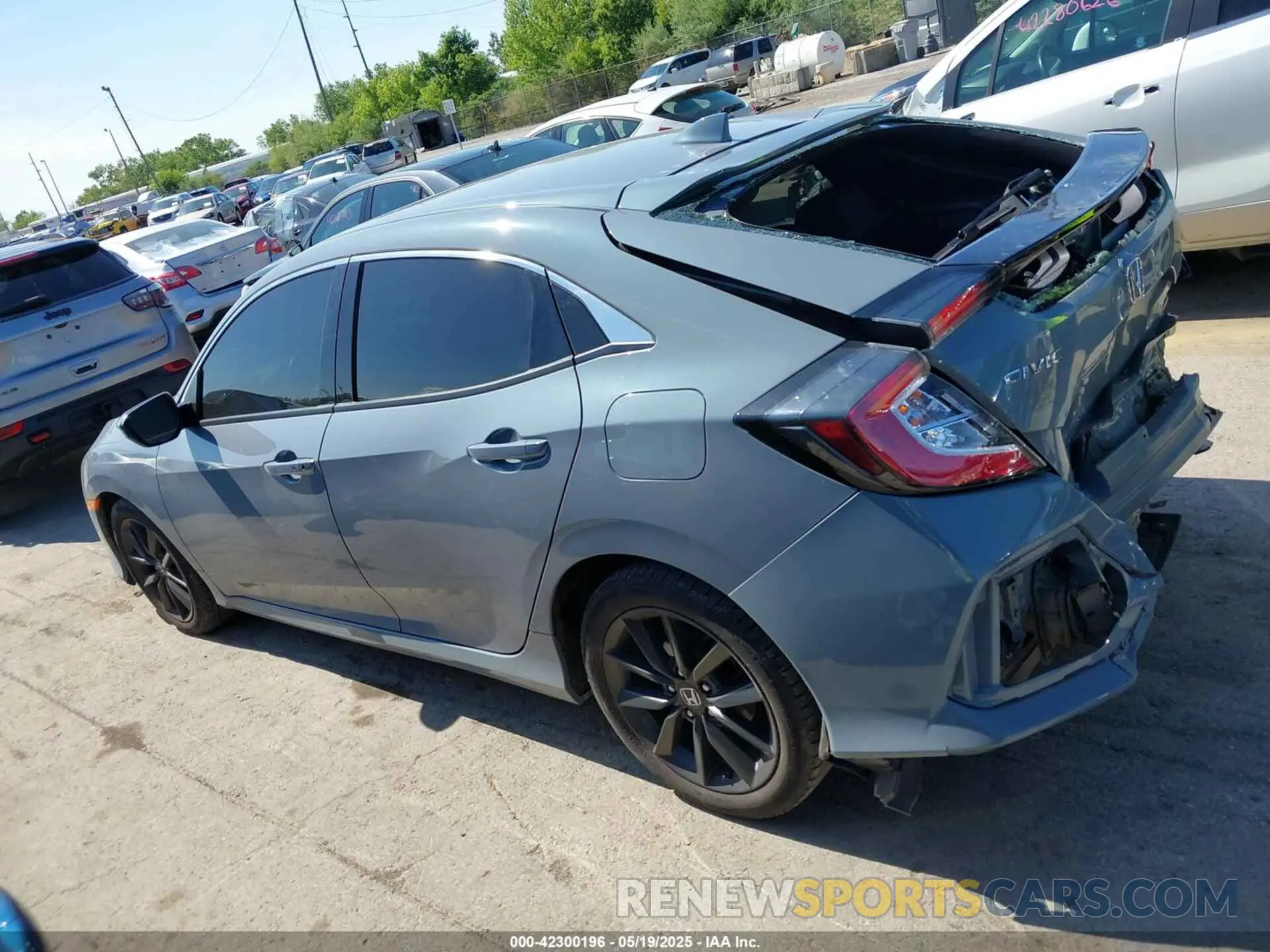 14 Photograph of a damaged car SHHFK7H61MU214054 HONDA CIVIC 2021