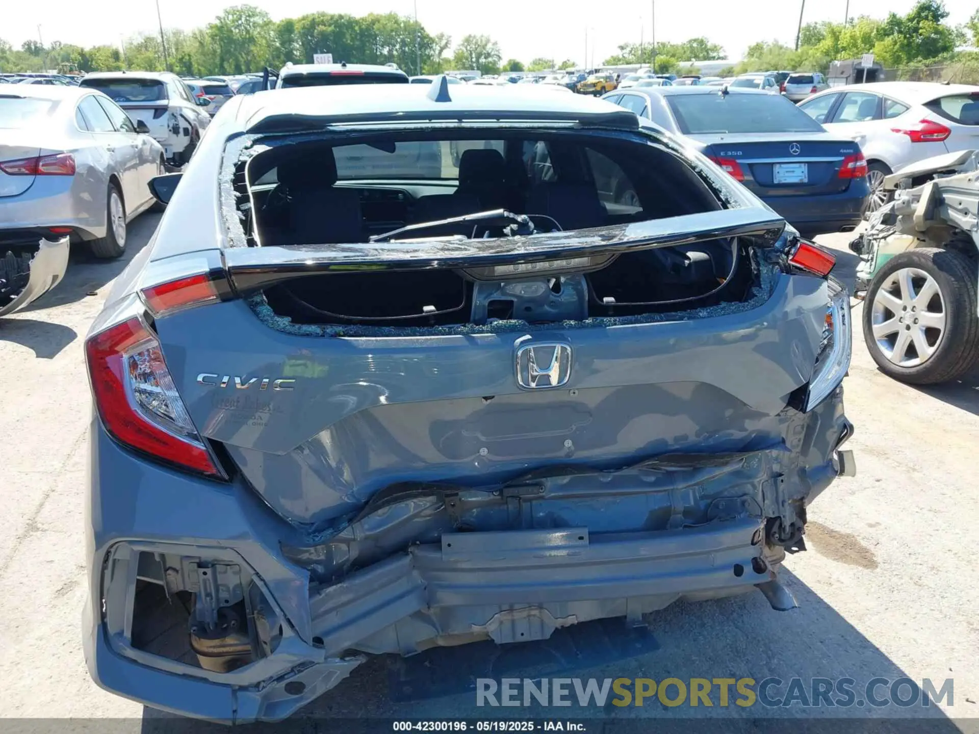 6 Photograph of a damaged car SHHFK7H61MU214054 HONDA CIVIC 2021