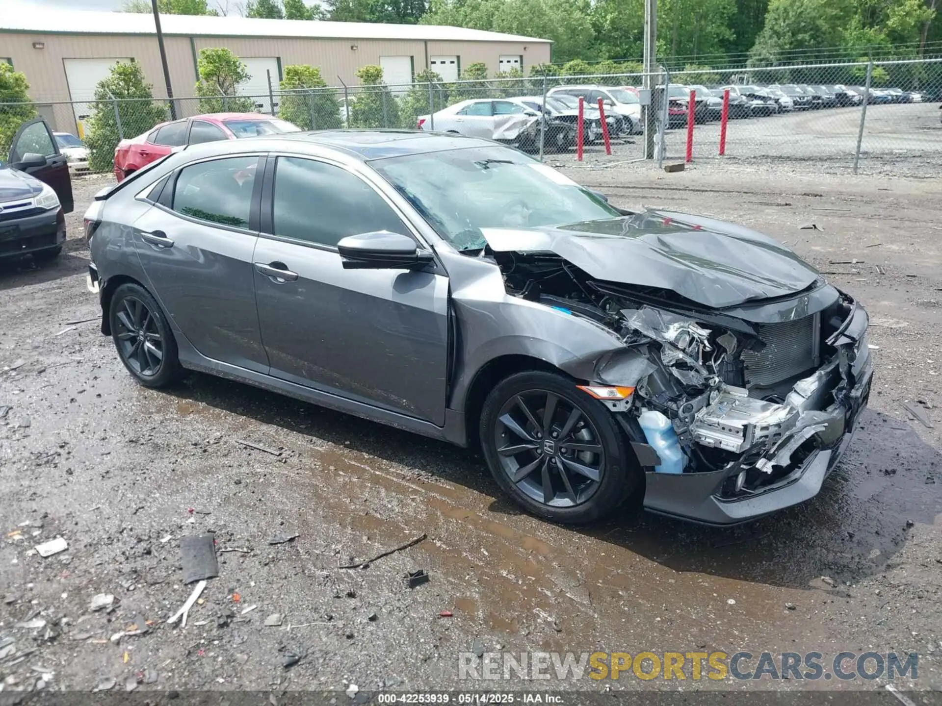 1 Photograph of a damaged car SHHFK7H61MU217844 HONDA CIVIC 2021