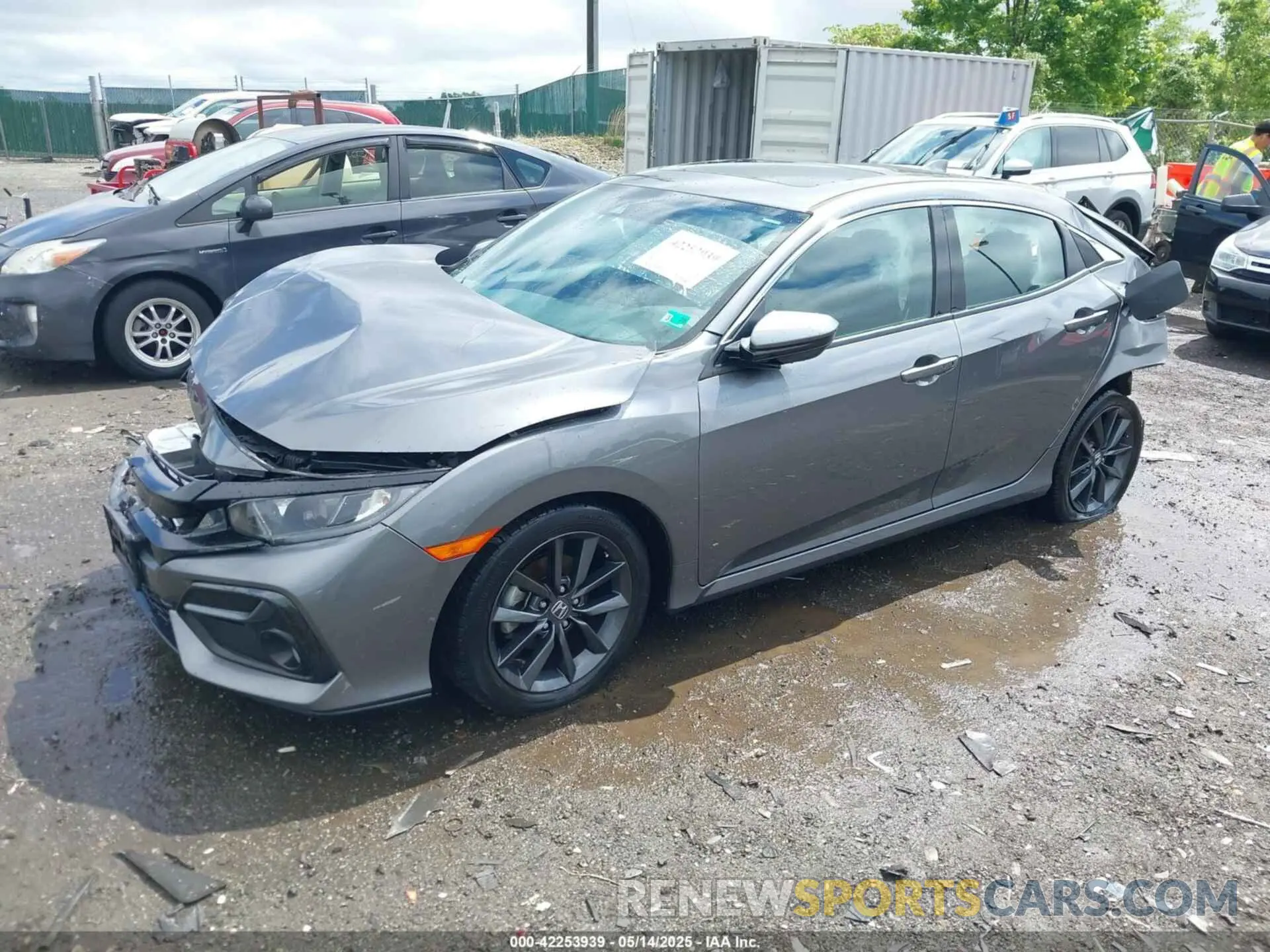 2 Photograph of a damaged car SHHFK7H61MU217844 HONDA CIVIC 2021