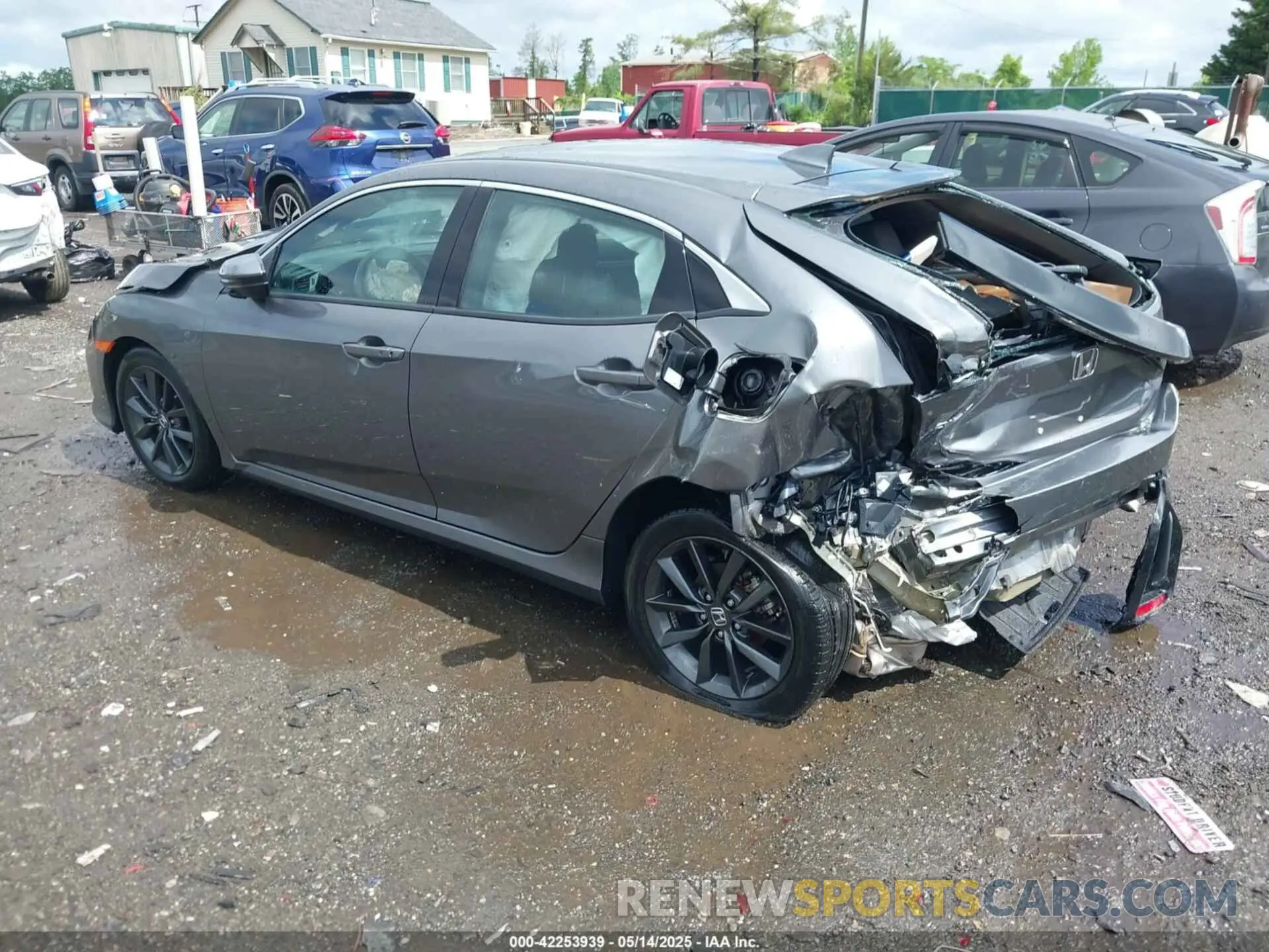 3 Photograph of a damaged car SHHFK7H61MU217844 HONDA CIVIC 2021