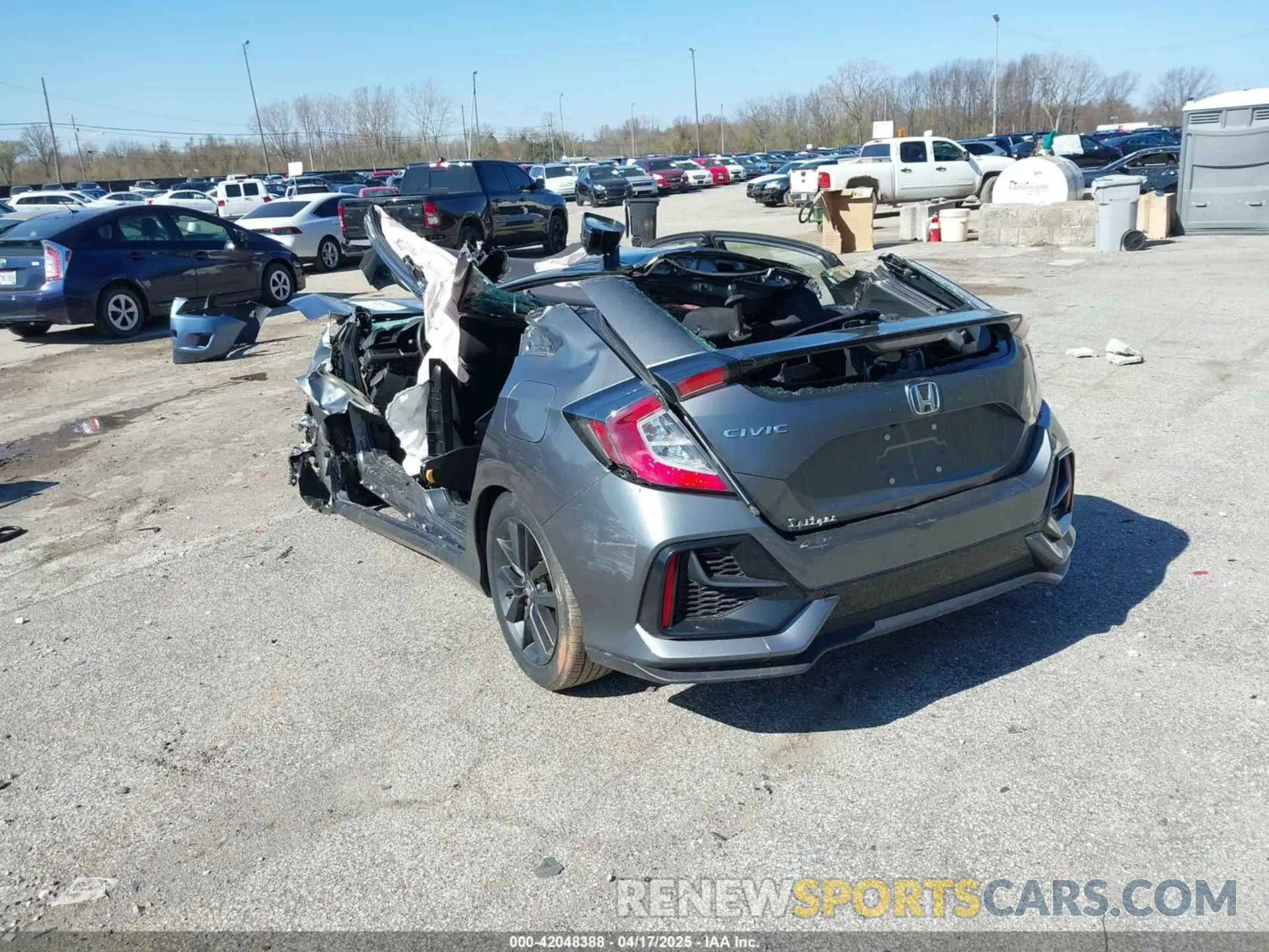 3 Photograph of a damaged car SHHFK7H61MU227077 HONDA CIVIC 2021