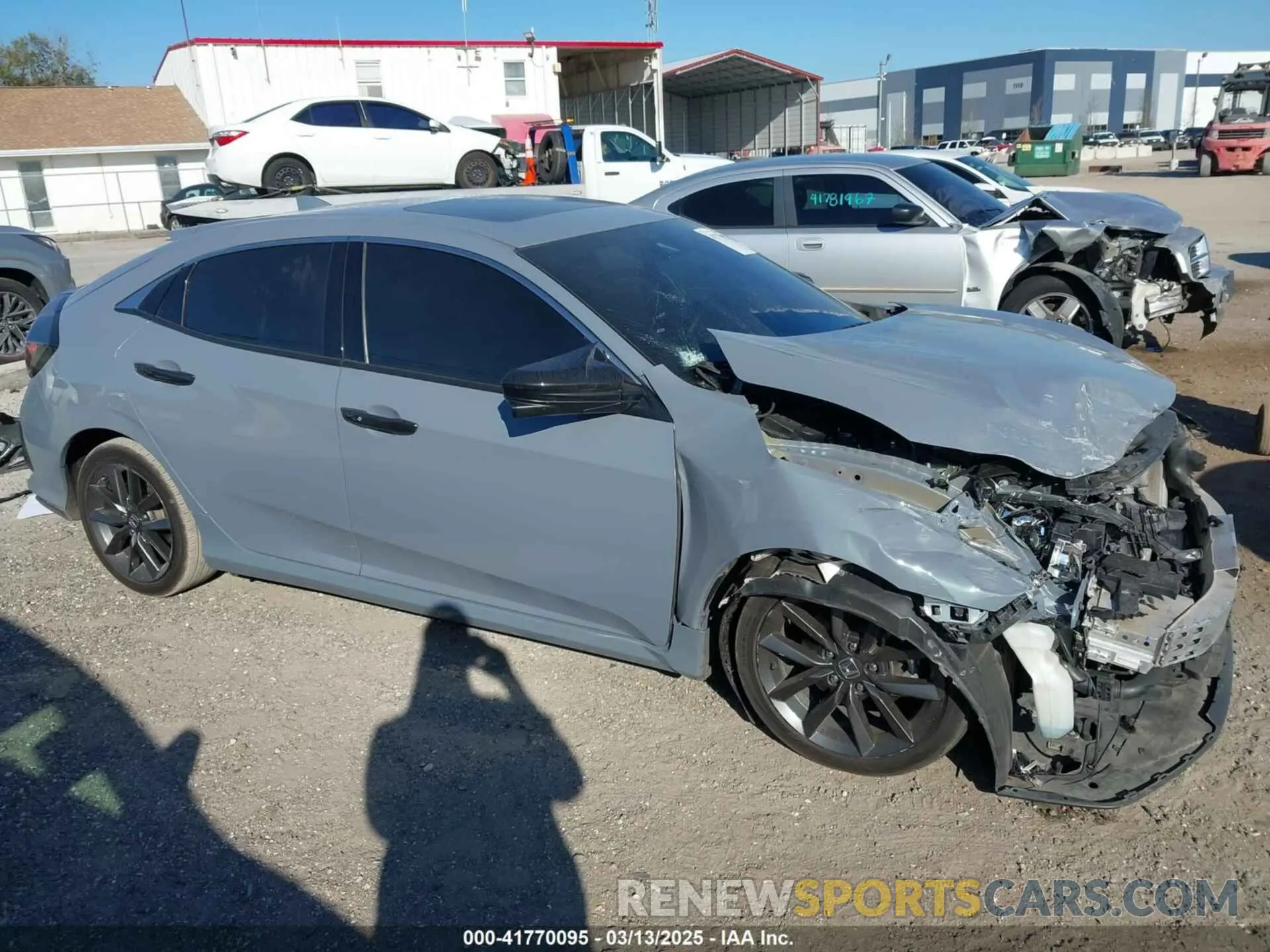 13 Photograph of a damaged car SHHFK7H61MU228391 HONDA CIVIC 2021