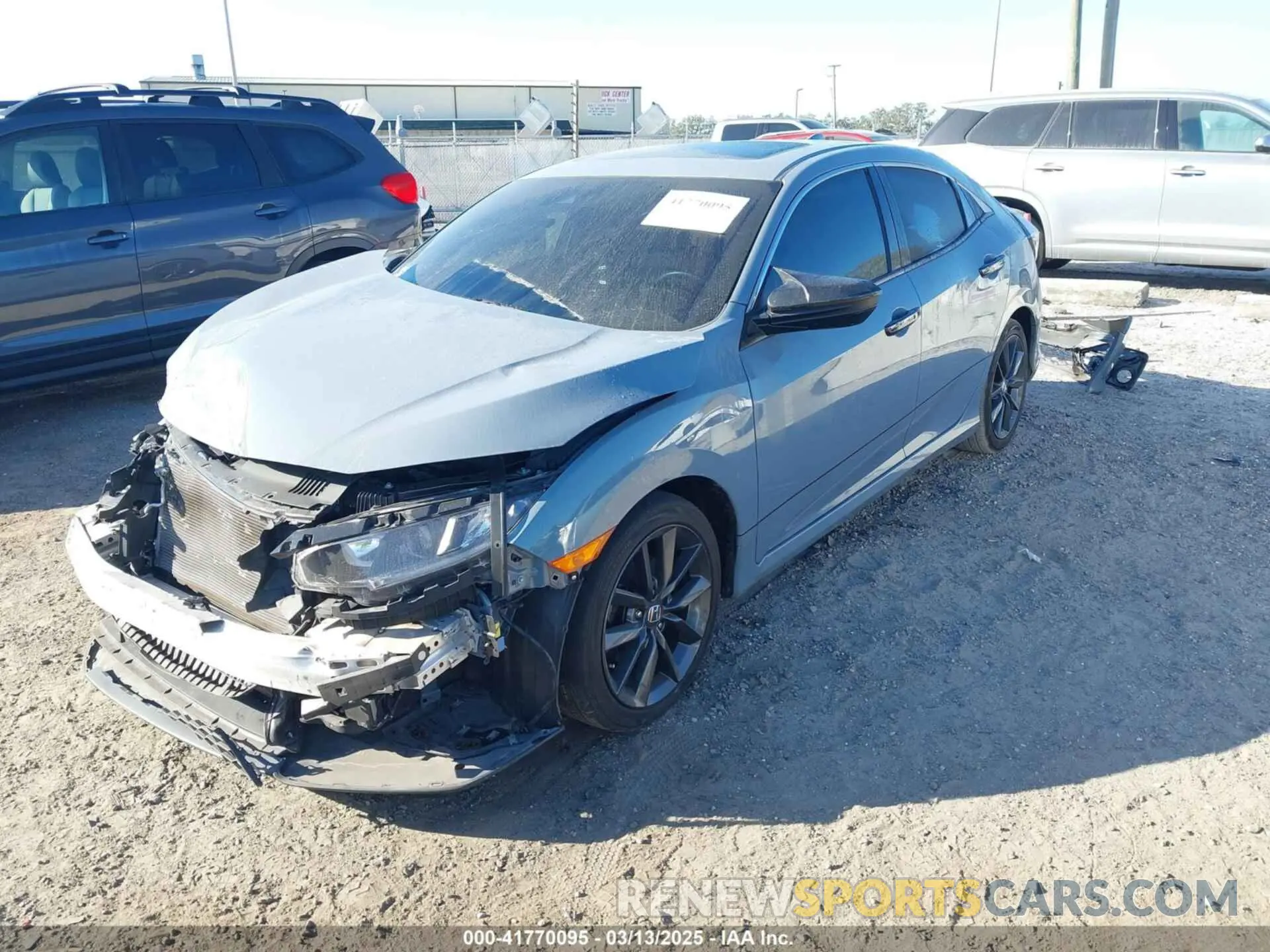 2 Photograph of a damaged car SHHFK7H61MU228391 HONDA CIVIC 2021