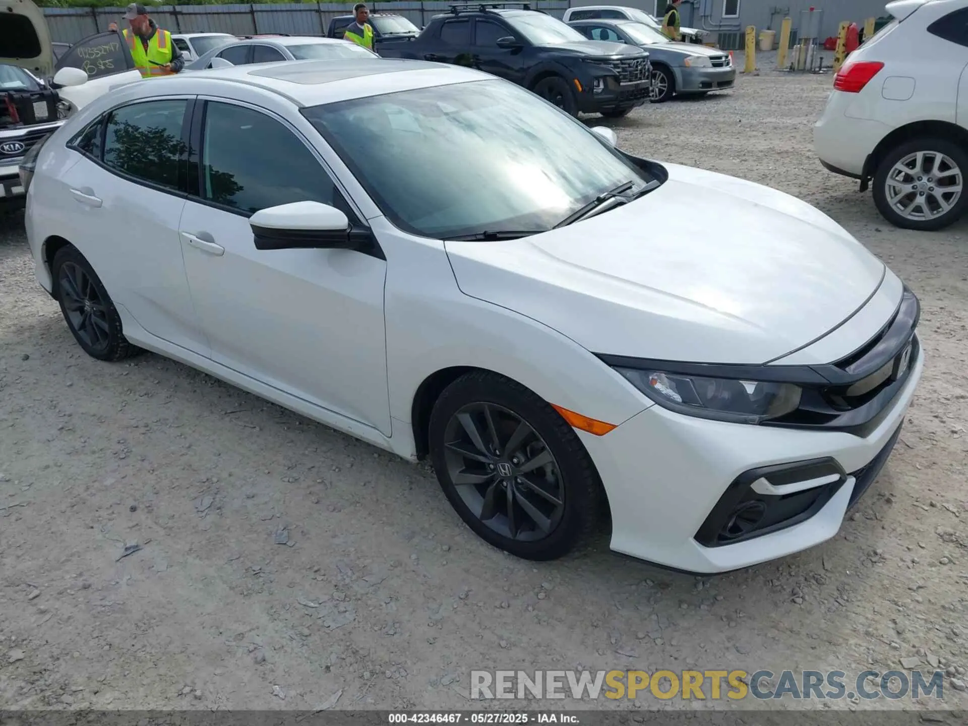 1 Photograph of a damaged car SHHFK7H61MU228598 HONDA CIVIC 2021