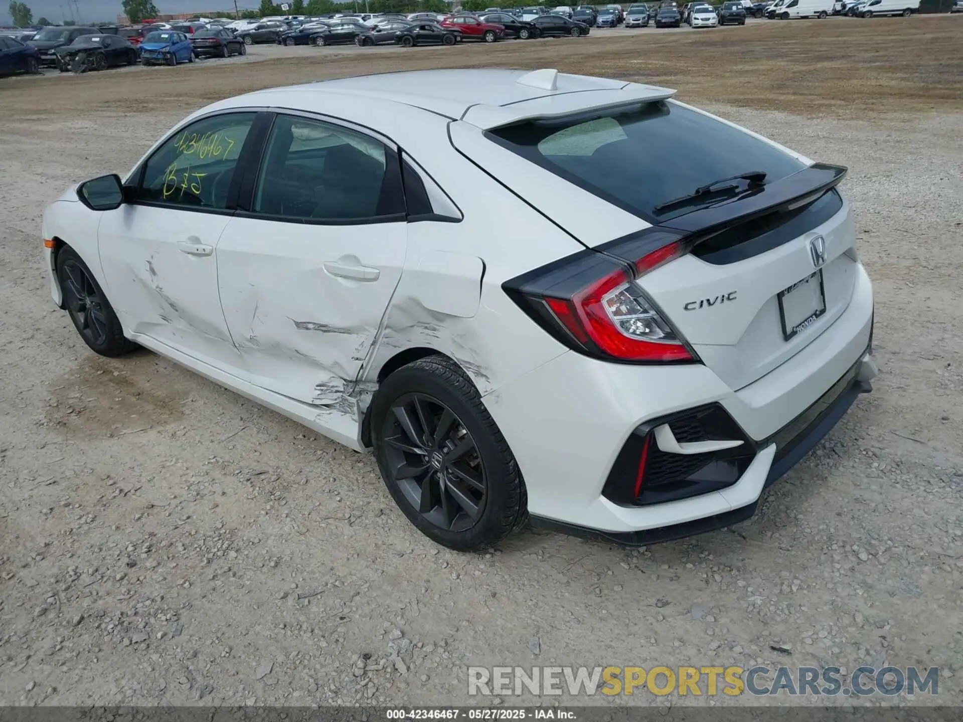 3 Photograph of a damaged car SHHFK7H61MU228598 HONDA CIVIC 2021