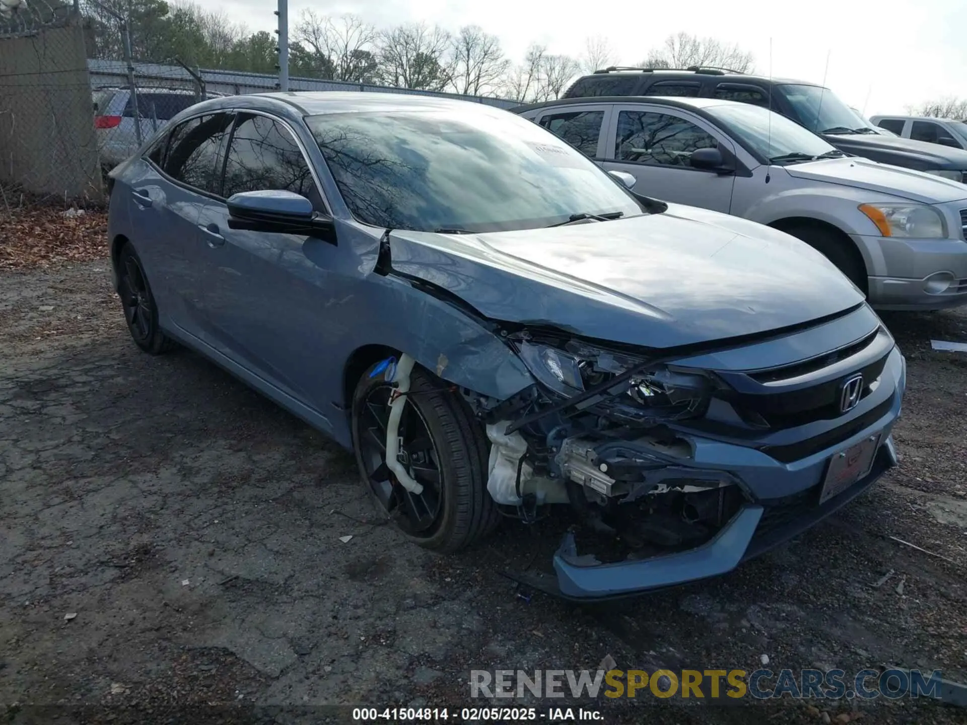 1 Photograph of a damaged car SHHFK7H61MU231047 HONDA CIVIC 2021