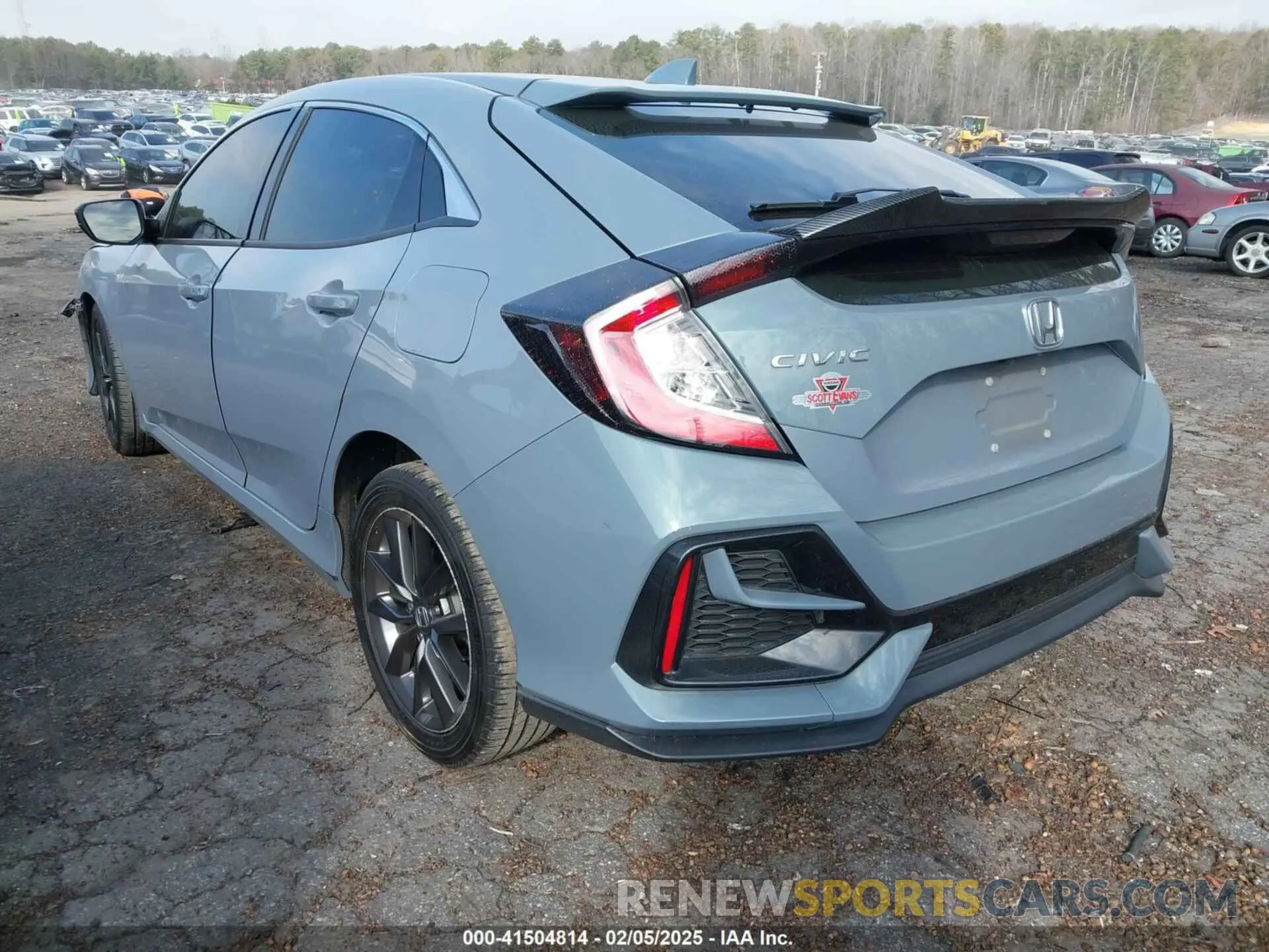 3 Photograph of a damaged car SHHFK7H61MU231047 HONDA CIVIC 2021