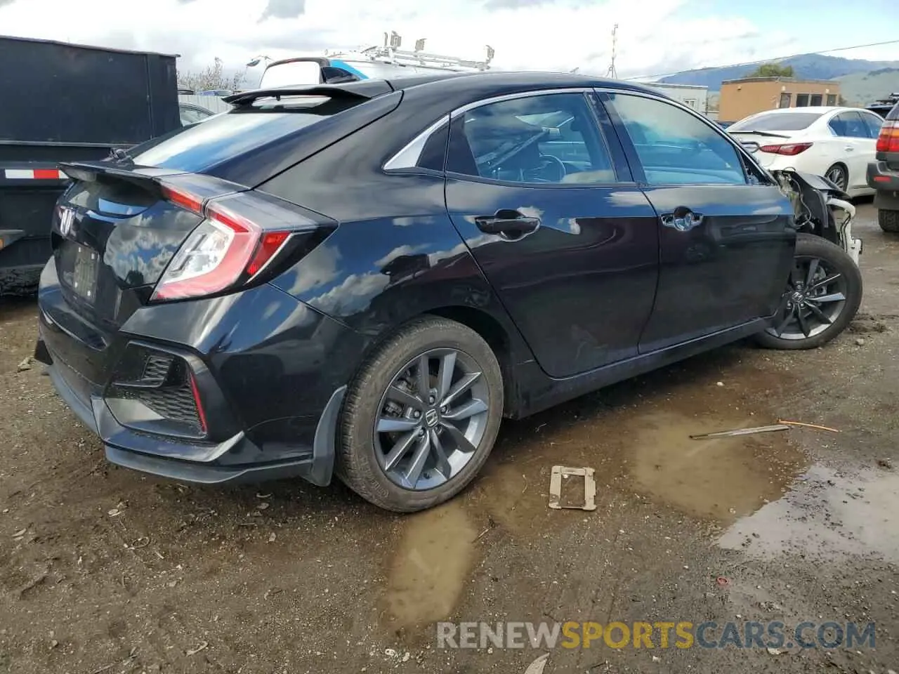 3 Photograph of a damaged car SHHFK7H61MU405926 HONDA CIVIC 2021