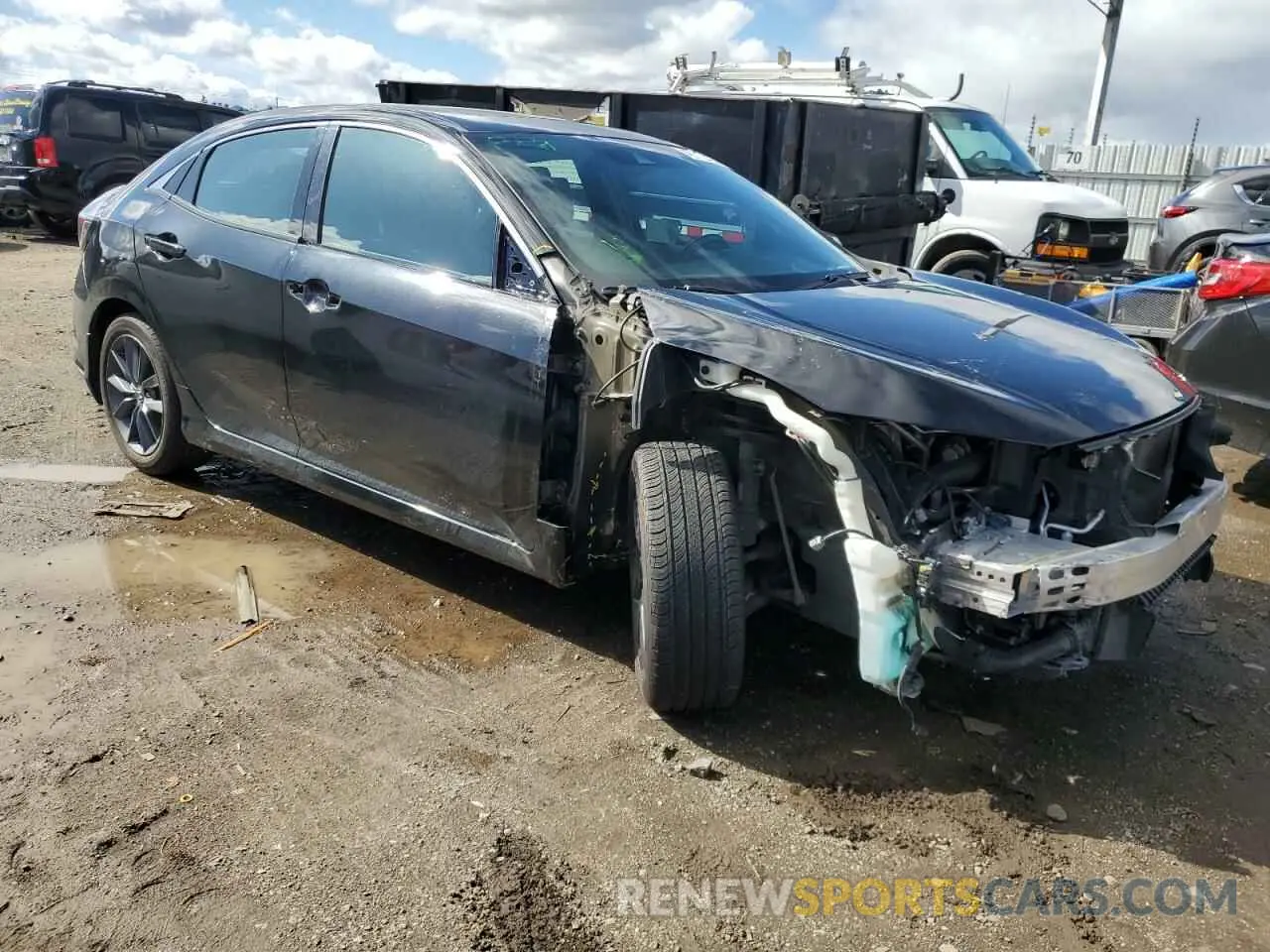 4 Photograph of a damaged car SHHFK7H61MU405926 HONDA CIVIC 2021