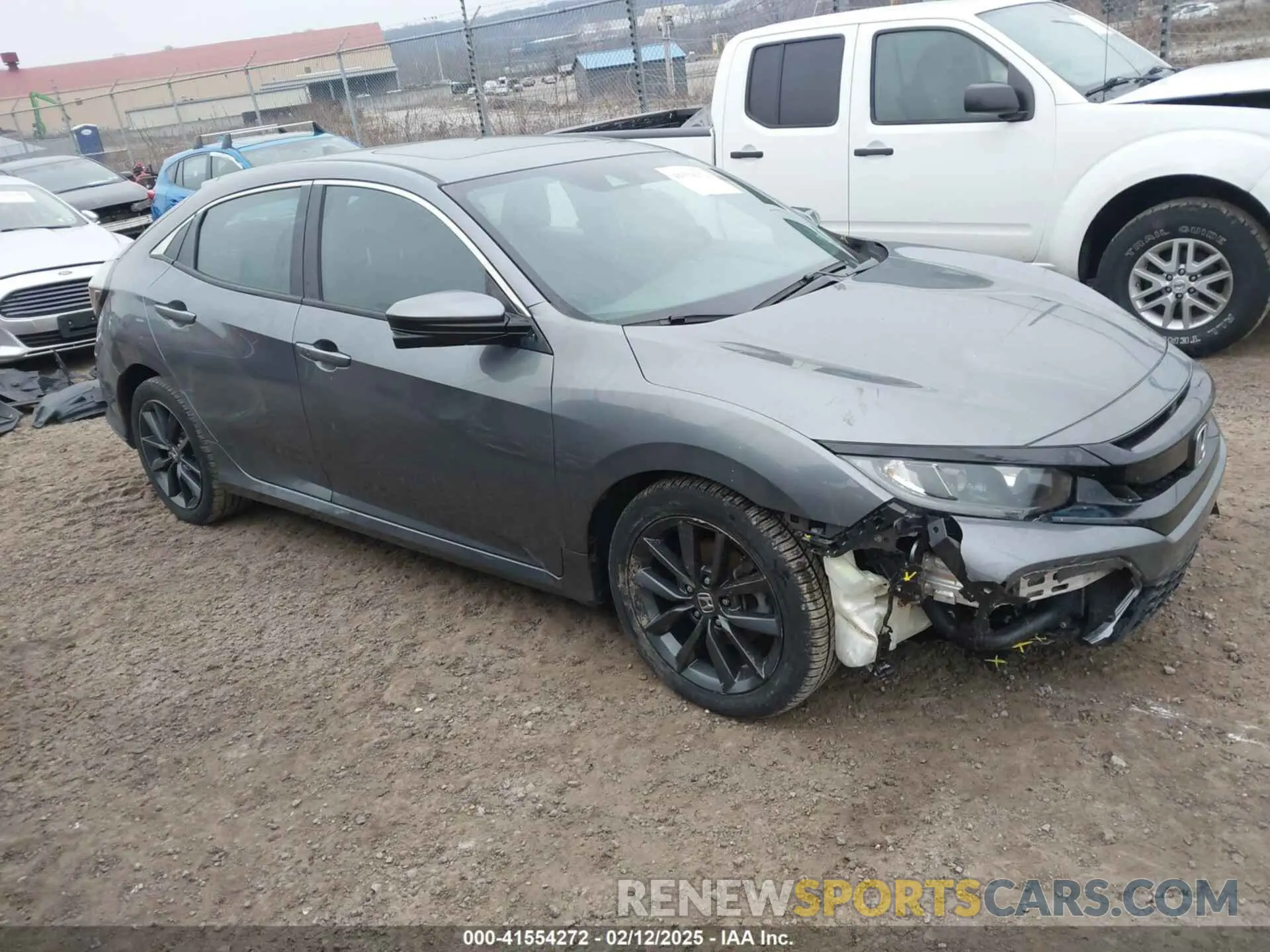 1 Photograph of a damaged car SHHFK7H61MU406865 HONDA CIVIC 2021