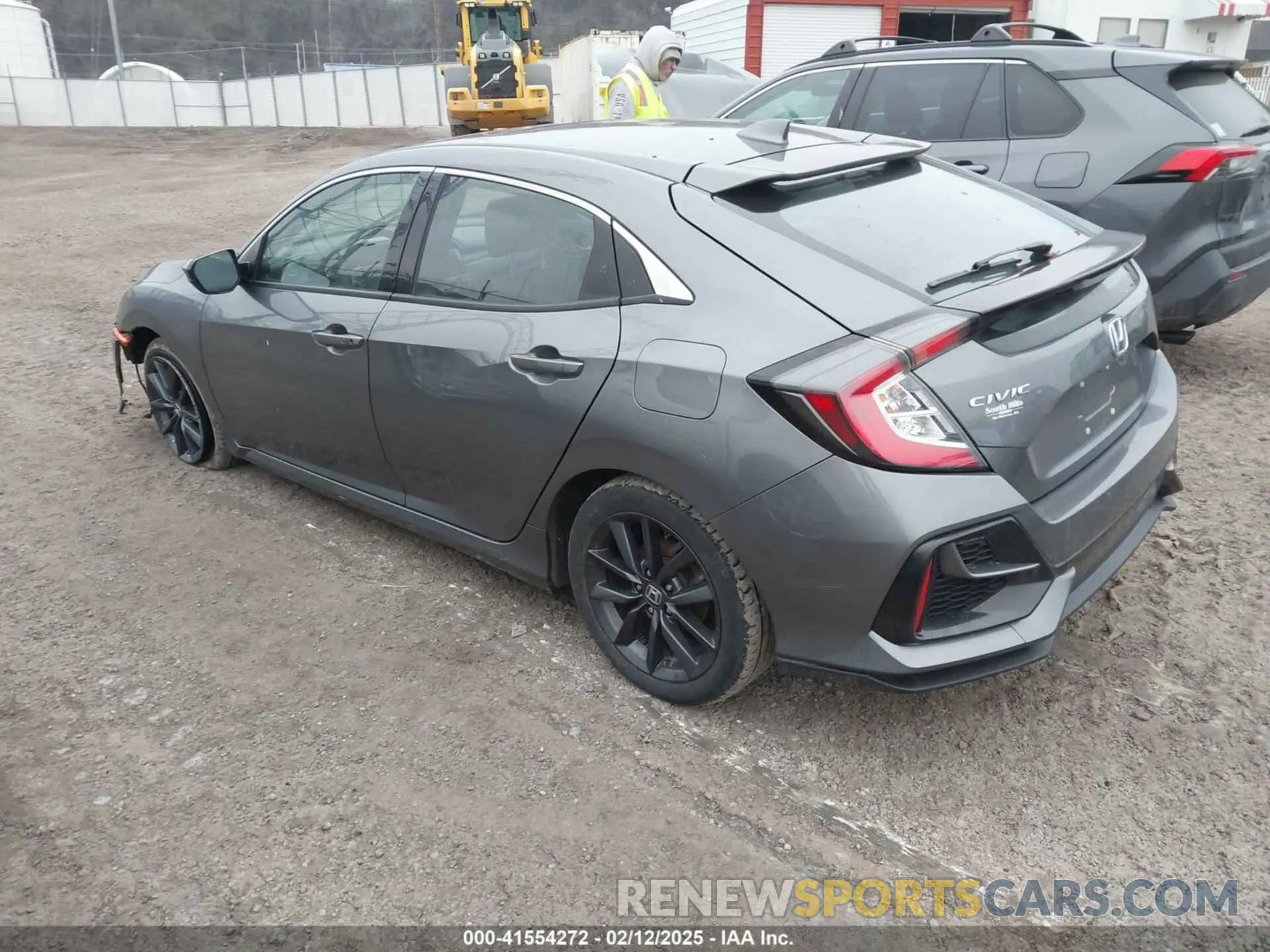 3 Photograph of a damaged car SHHFK7H61MU406865 HONDA CIVIC 2021