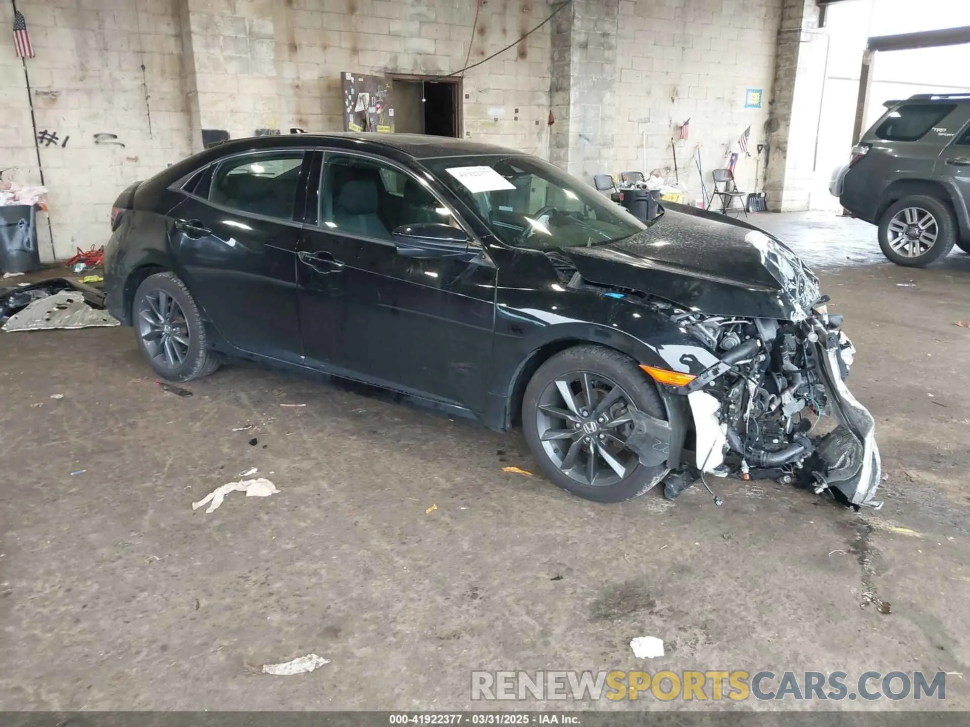1 Photograph of a damaged car SHHFK7H61MU415825 HONDA CIVIC 2021