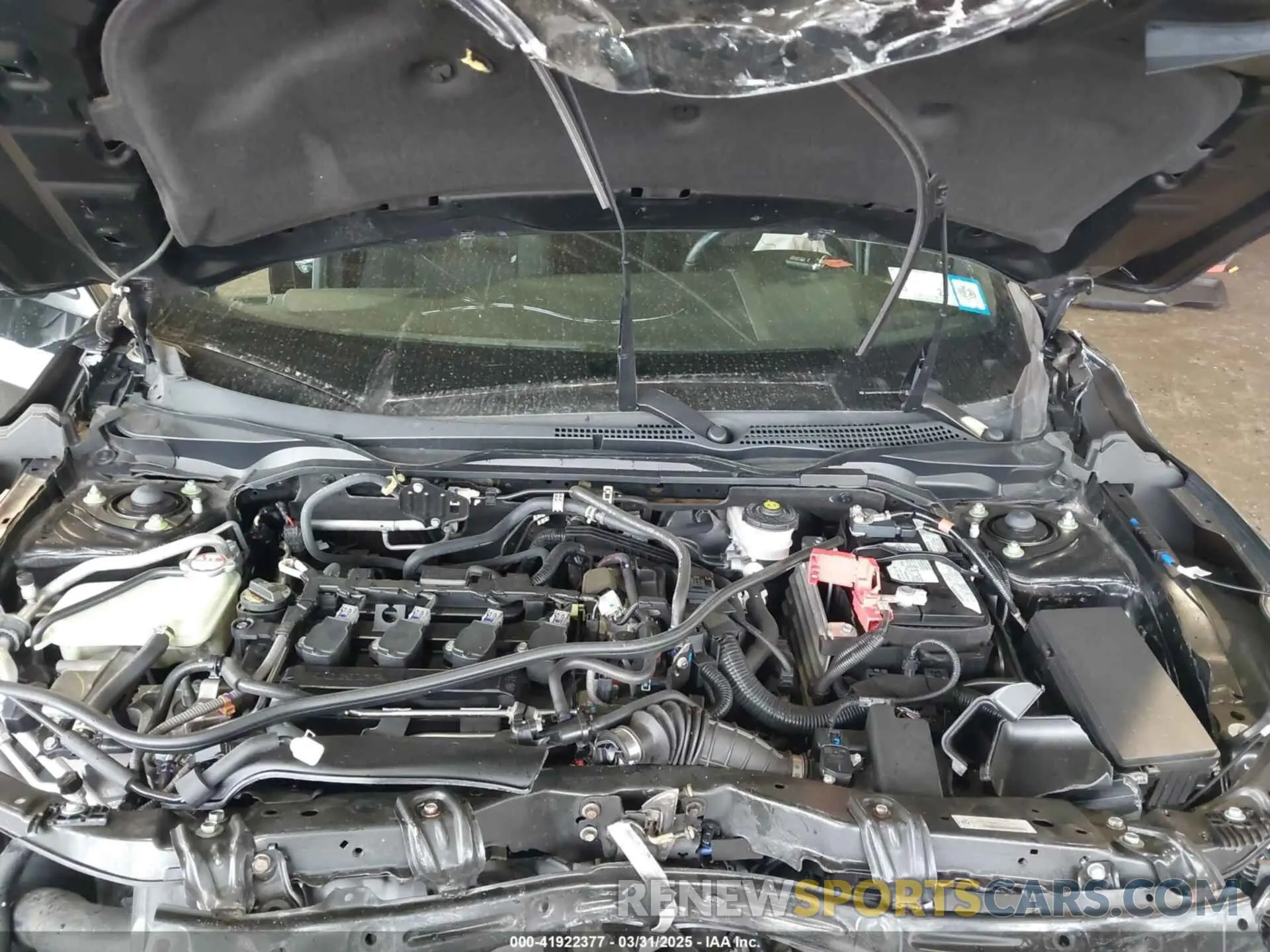 10 Photograph of a damaged car SHHFK7H61MU415825 HONDA CIVIC 2021