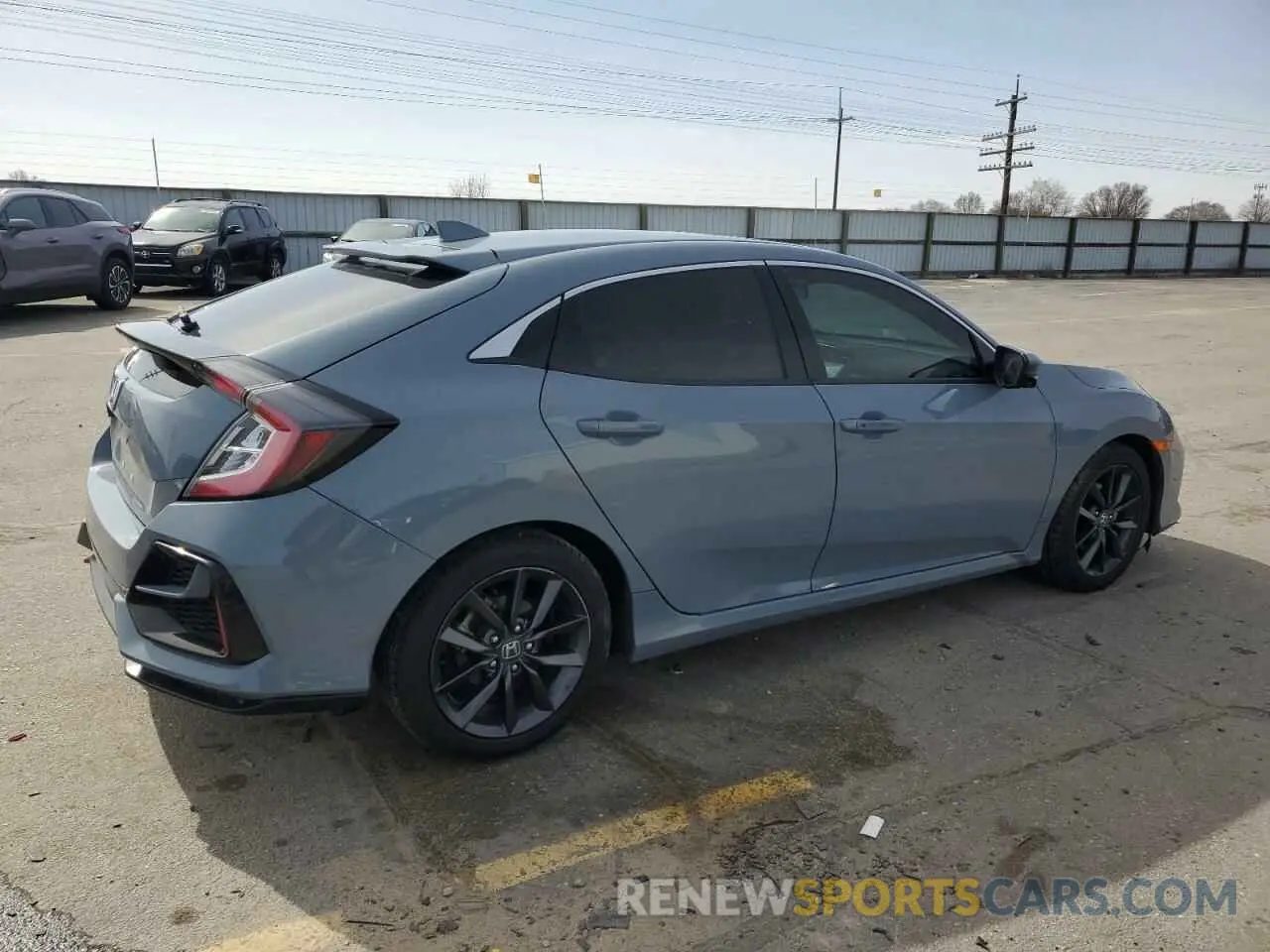 3 Photograph of a damaged car SHHFK7H61MU420846 HONDA CIVIC 2021