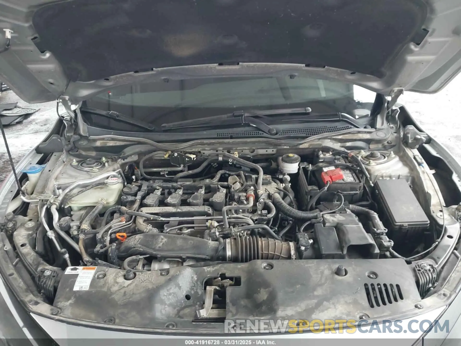 10 Photograph of a damaged car SHHFK7H61MU426646 HONDA CIVIC 2021