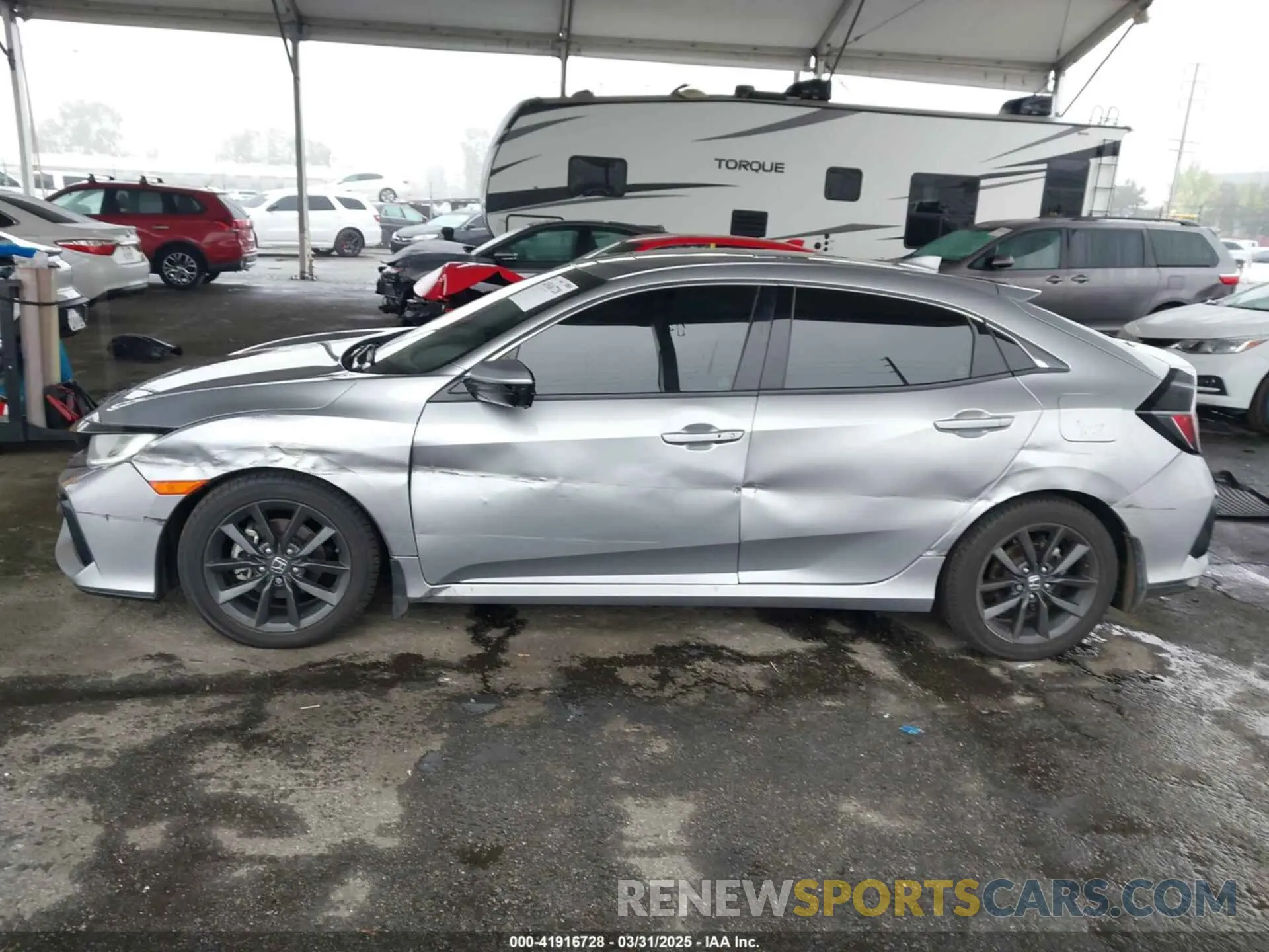 14 Photograph of a damaged car SHHFK7H61MU426646 HONDA CIVIC 2021
