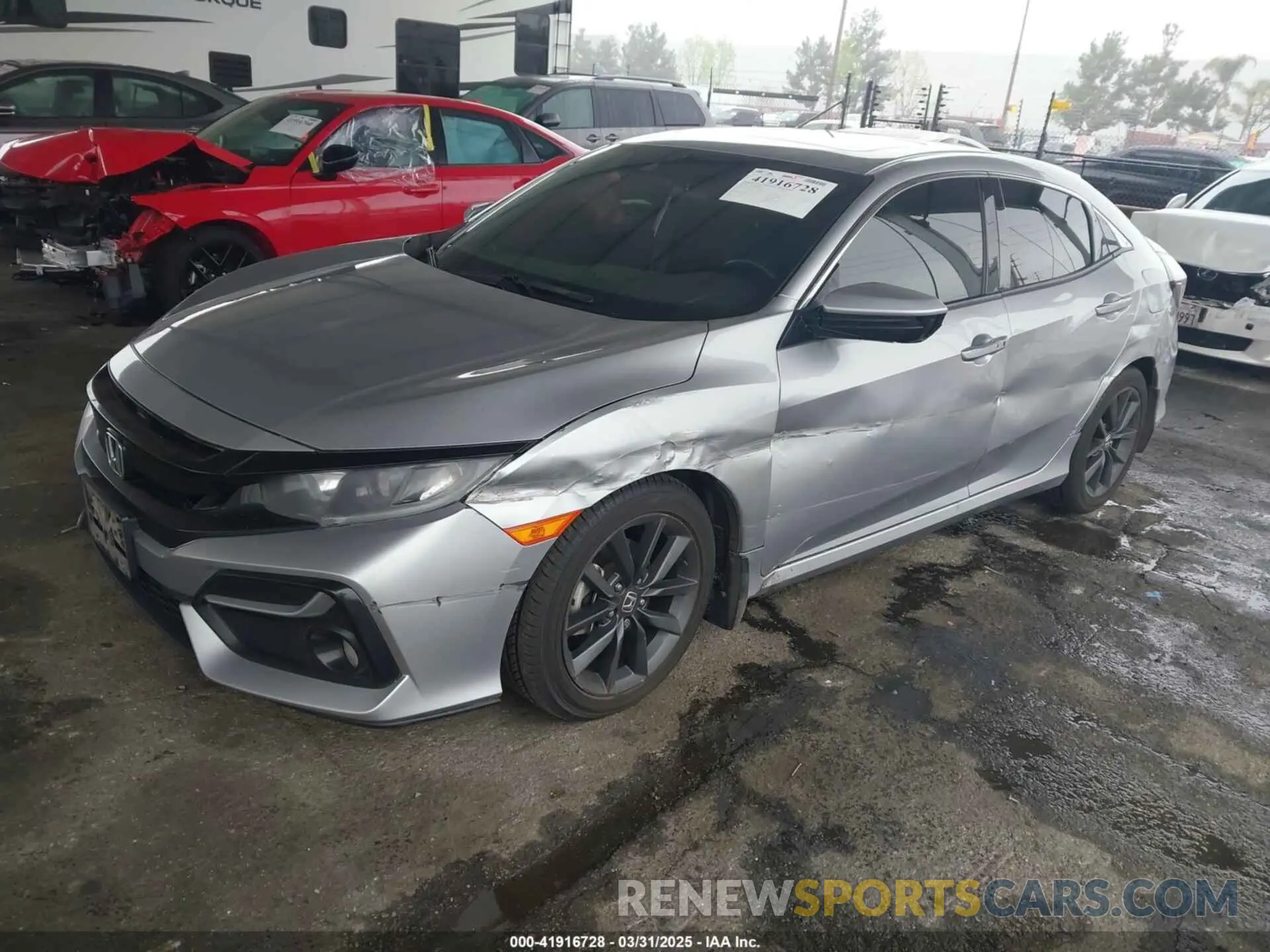 2 Photograph of a damaged car SHHFK7H61MU426646 HONDA CIVIC 2021