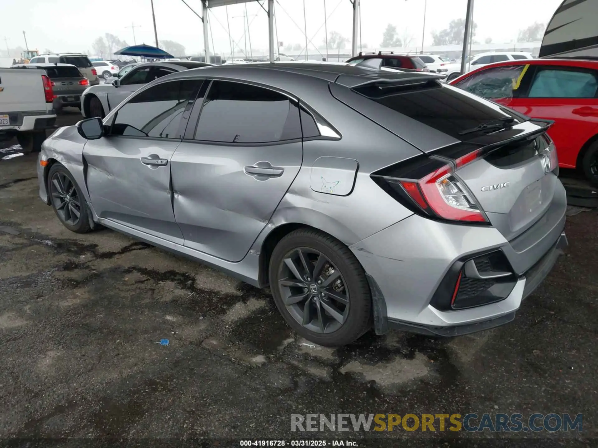 3 Photograph of a damaged car SHHFK7H61MU426646 HONDA CIVIC 2021