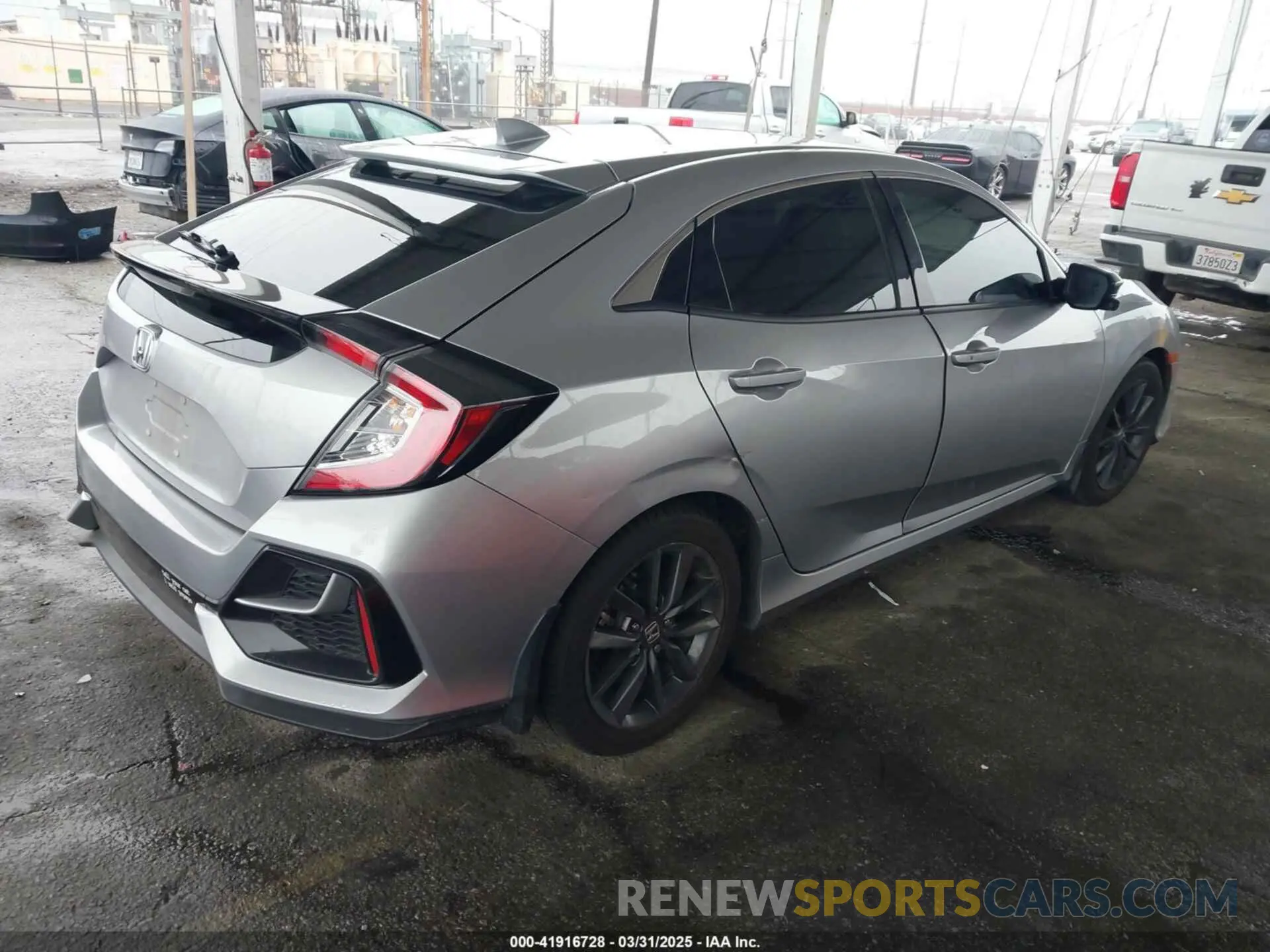 4 Photograph of a damaged car SHHFK7H61MU426646 HONDA CIVIC 2021