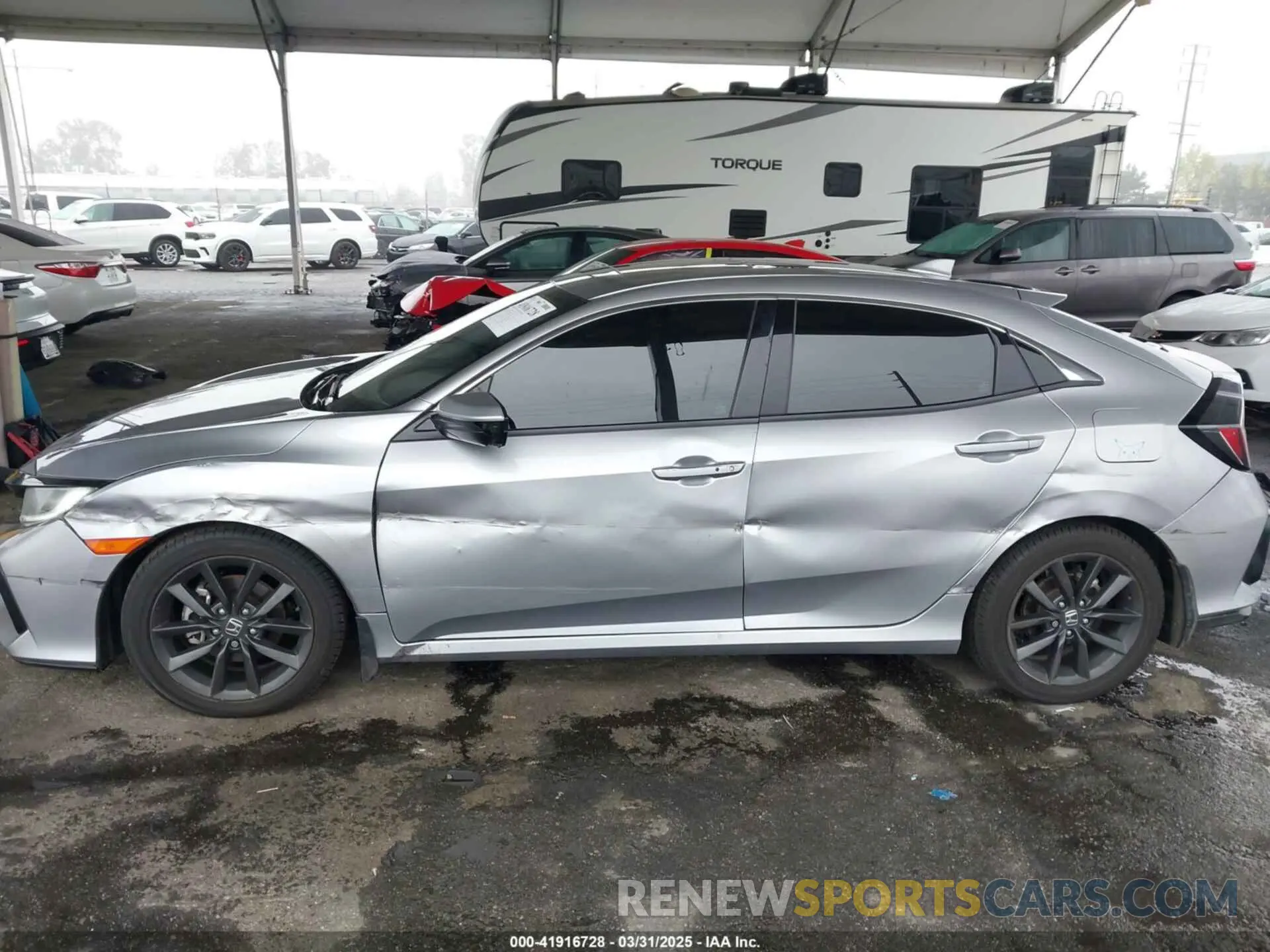 6 Photograph of a damaged car SHHFK7H61MU426646 HONDA CIVIC 2021