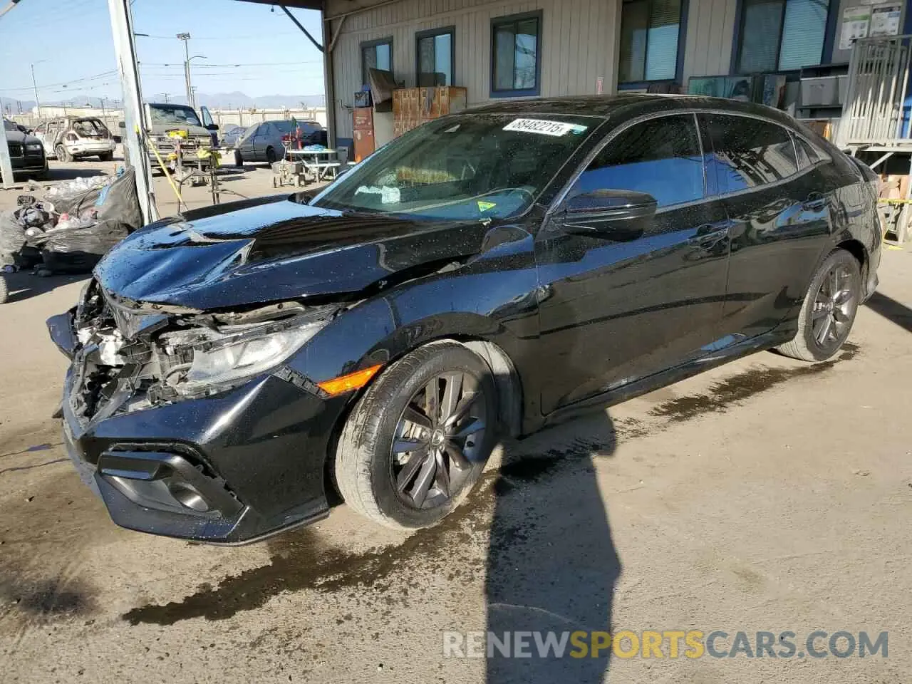 1 Photograph of a damaged car SHHFK7H62MU206058 HONDA CIVIC 2021