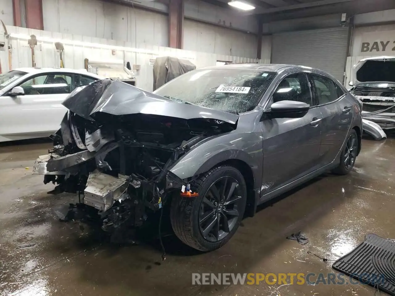 1 Photograph of a damaged car SHHFK7H62MU216735 HONDA CIVIC 2021