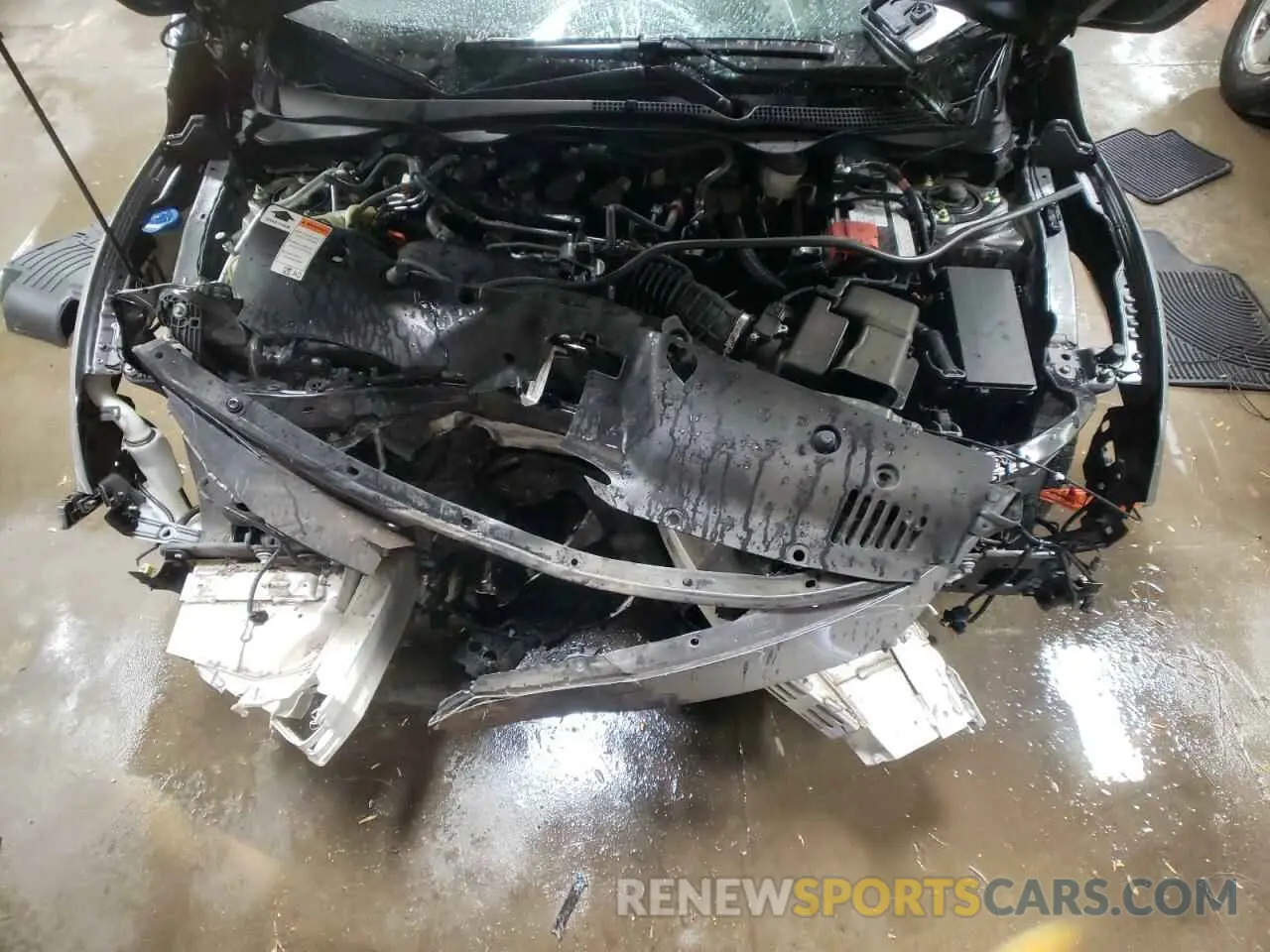 11 Photograph of a damaged car SHHFK7H62MU216735 HONDA CIVIC 2021