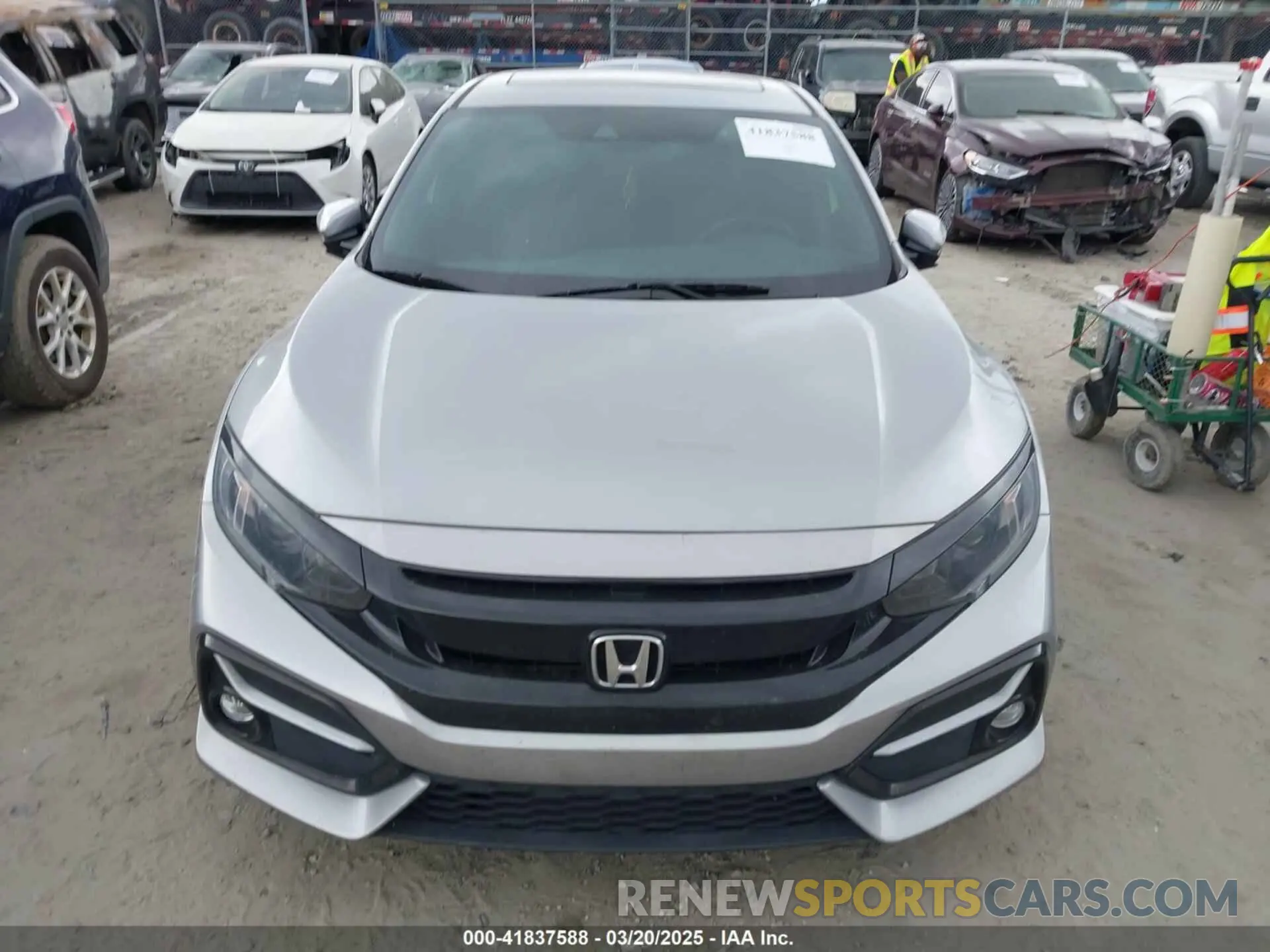12 Photograph of a damaged car SHHFK7H62MU219439 HONDA CIVIC 2021