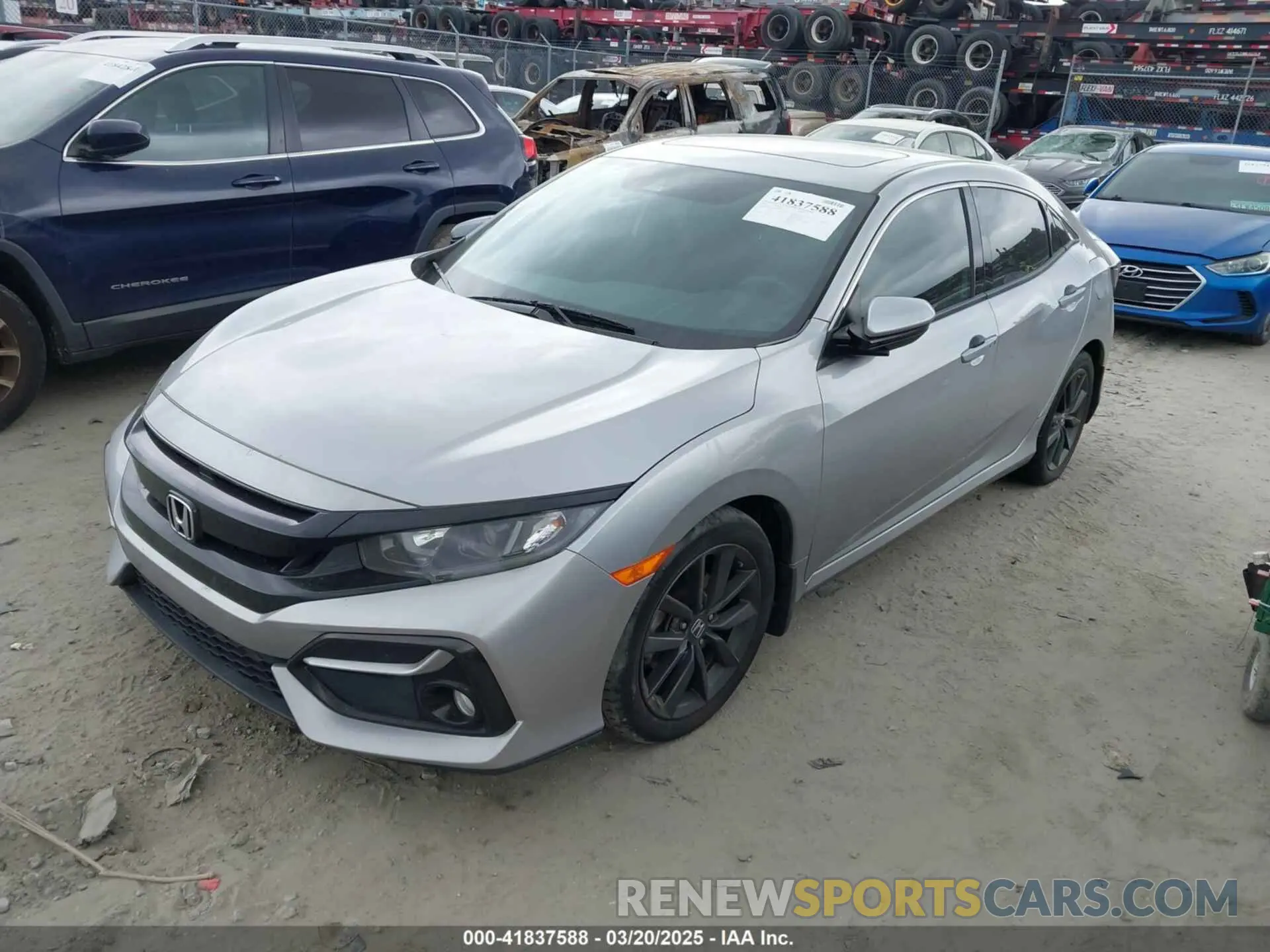 2 Photograph of a damaged car SHHFK7H62MU219439 HONDA CIVIC 2021