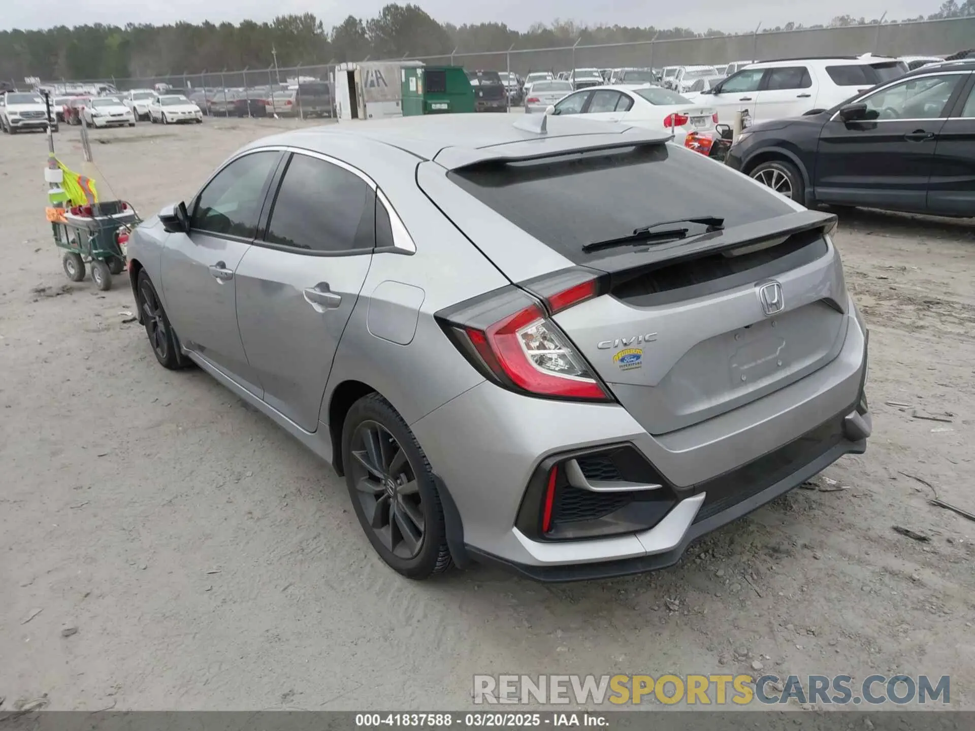 3 Photograph of a damaged car SHHFK7H62MU219439 HONDA CIVIC 2021