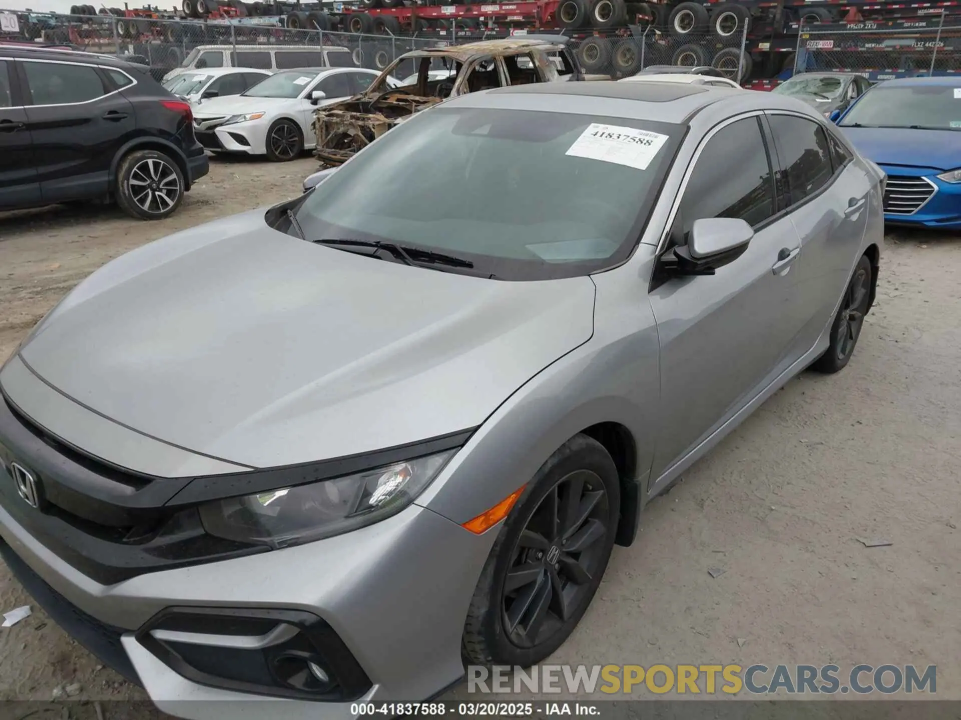 6 Photograph of a damaged car SHHFK7H62MU219439 HONDA CIVIC 2021