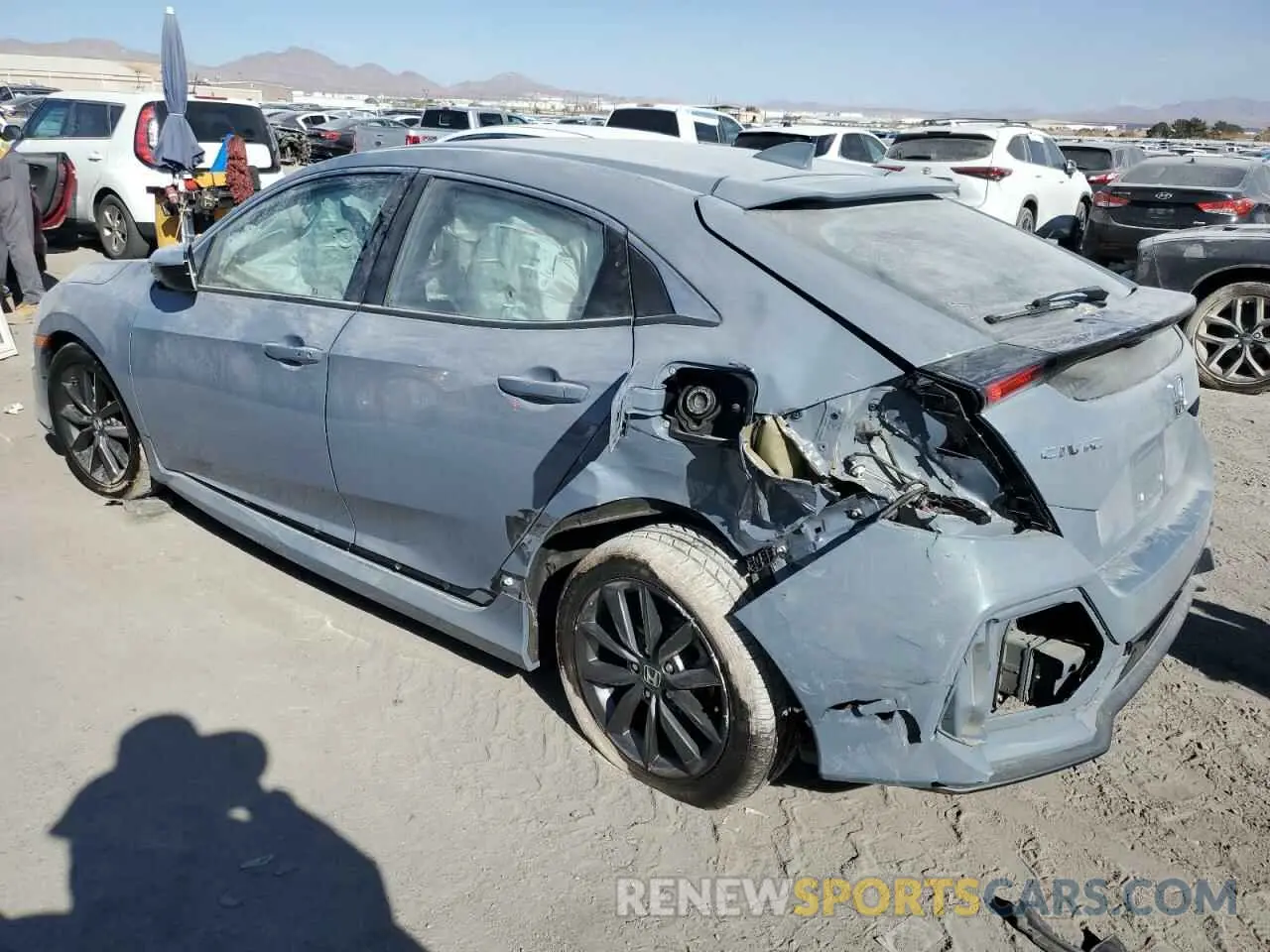 2 Photograph of a damaged car SHHFK7H62MU226651 HONDA CIVIC 2021
