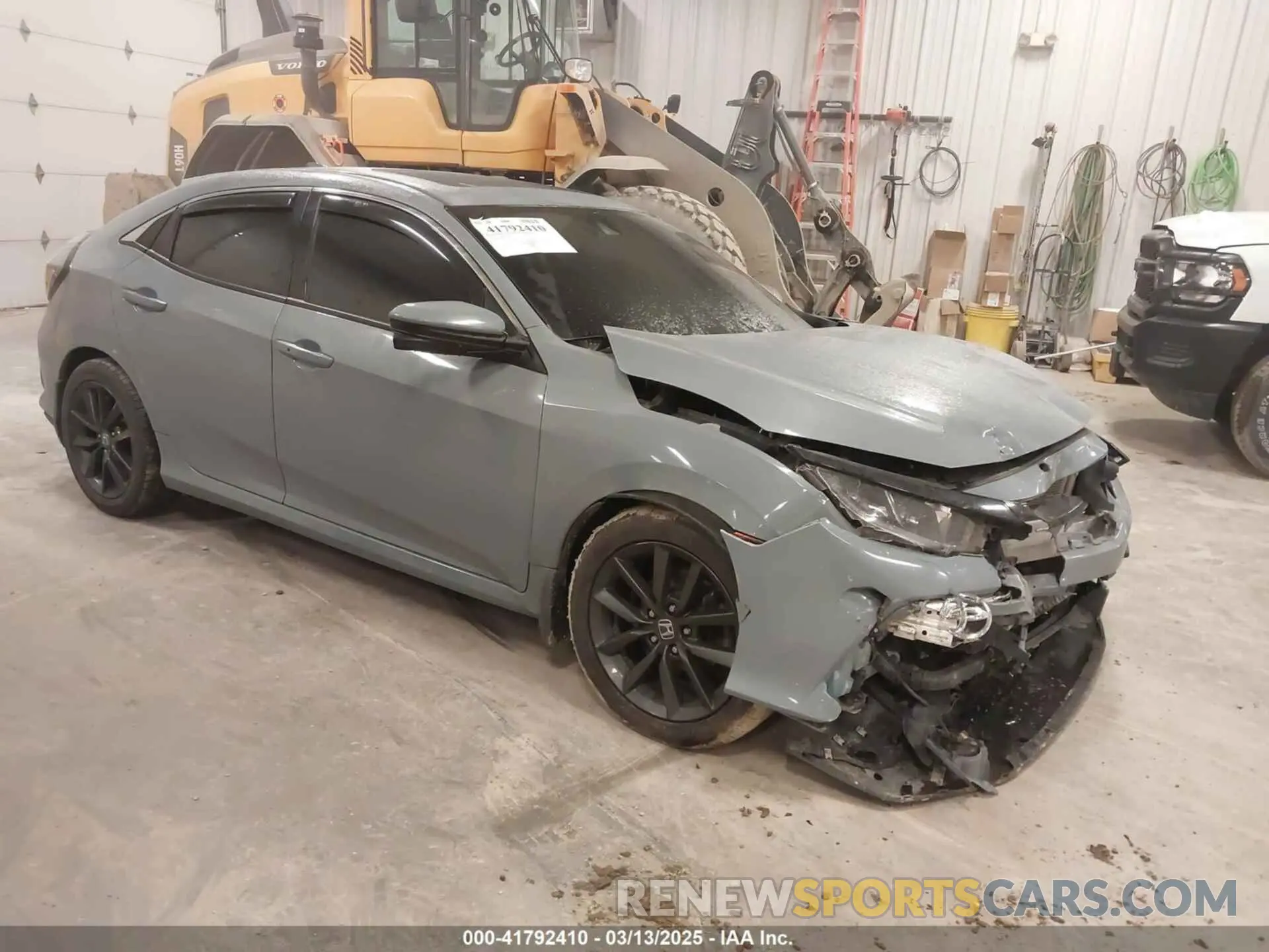 1 Photograph of a damaged car SHHFK7H62MU231445 HONDA CIVIC 2021