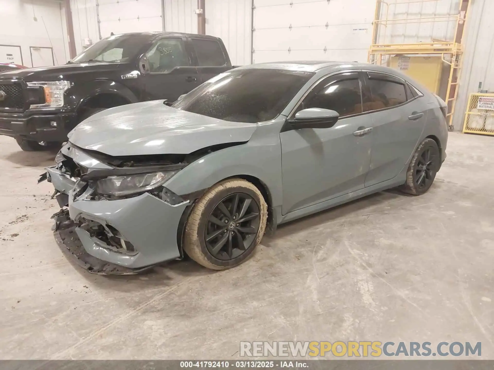 2 Photograph of a damaged car SHHFK7H62MU231445 HONDA CIVIC 2021