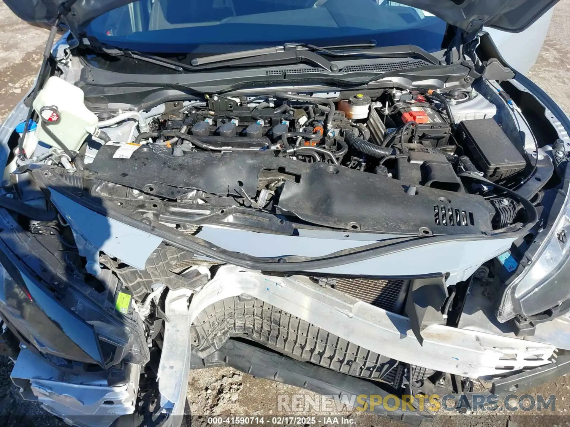 10 Photograph of a damaged car SHHFK7H62MU400184 HONDA CIVIC 2021