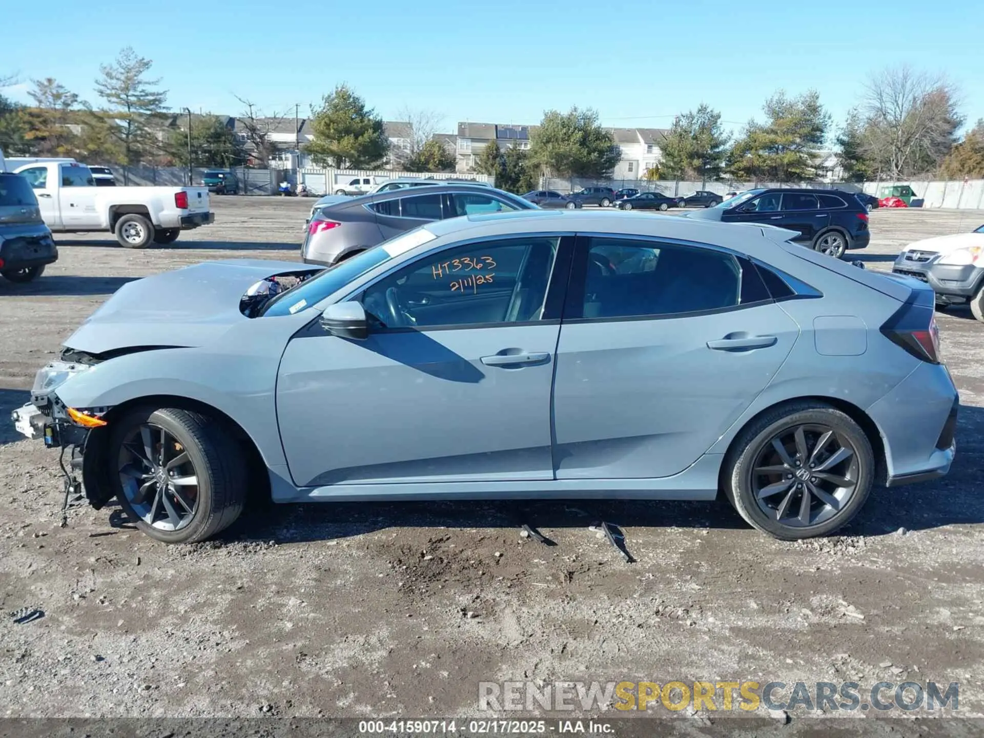 14 Photograph of a damaged car SHHFK7H62MU400184 HONDA CIVIC 2021