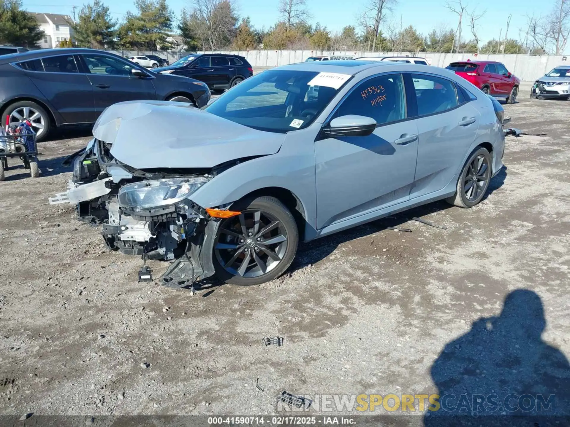 2 Photograph of a damaged car SHHFK7H62MU400184 HONDA CIVIC 2021