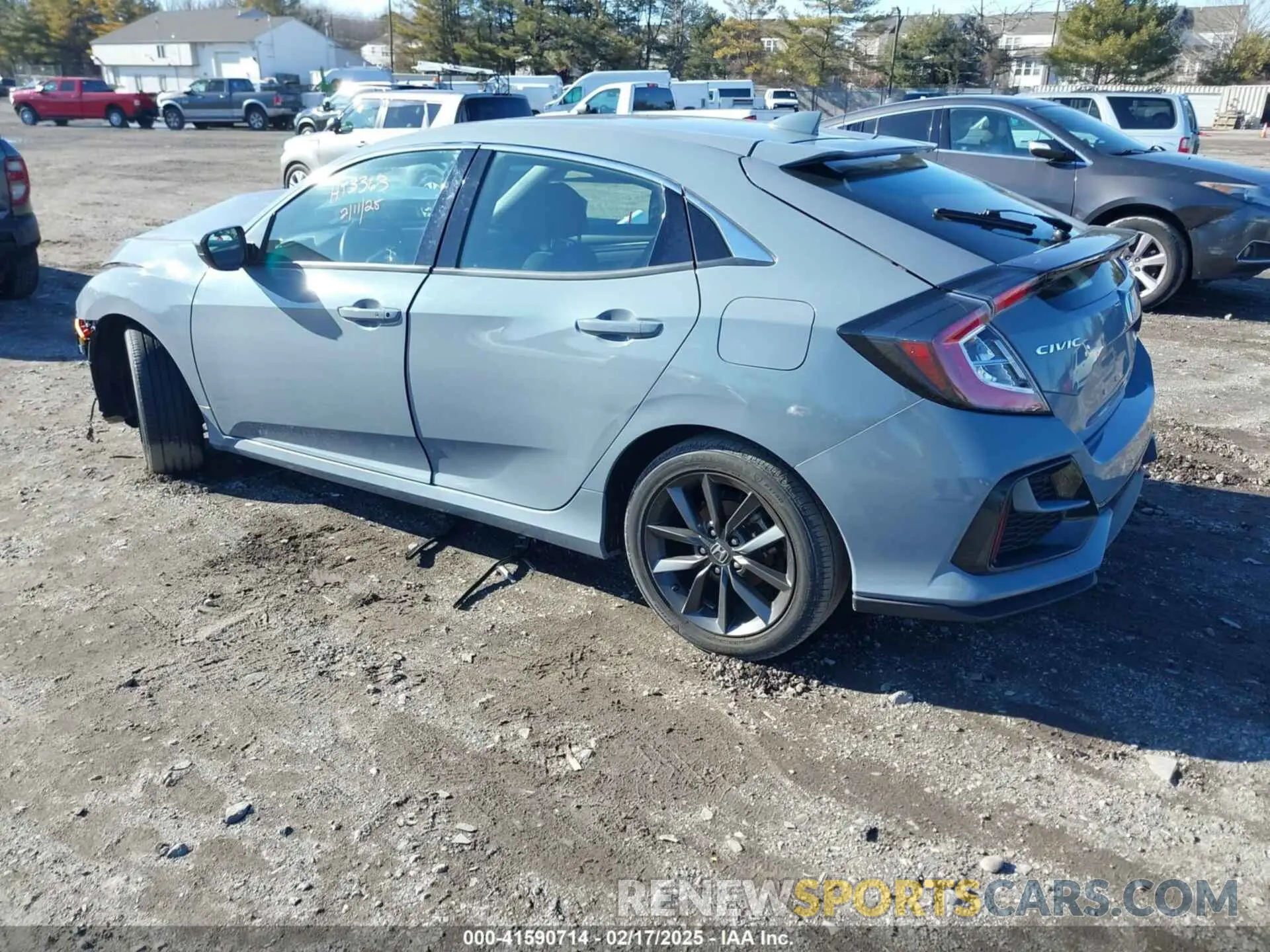 3 Photograph of a damaged car SHHFK7H62MU400184 HONDA CIVIC 2021
