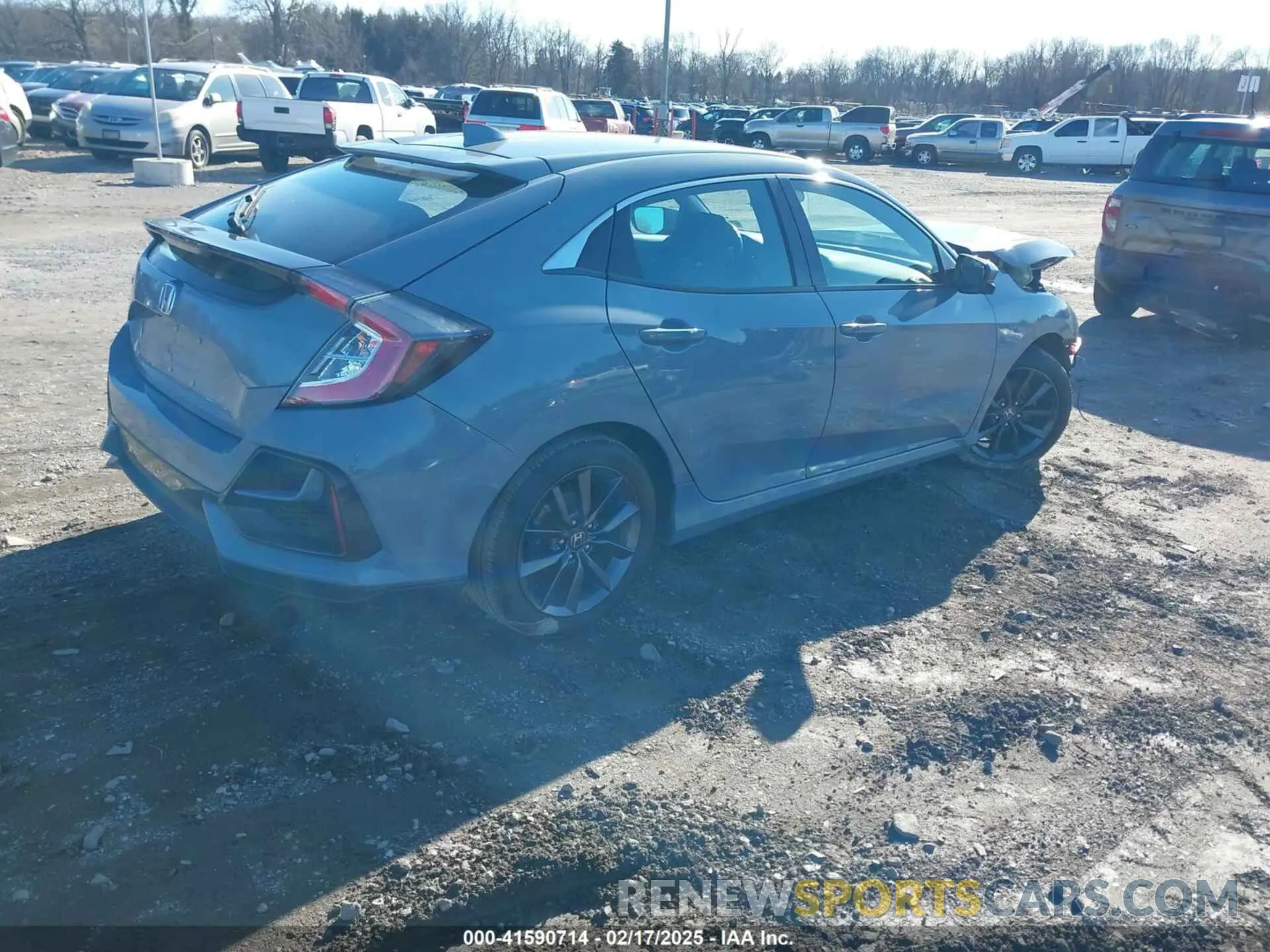 4 Photograph of a damaged car SHHFK7H62MU400184 HONDA CIVIC 2021